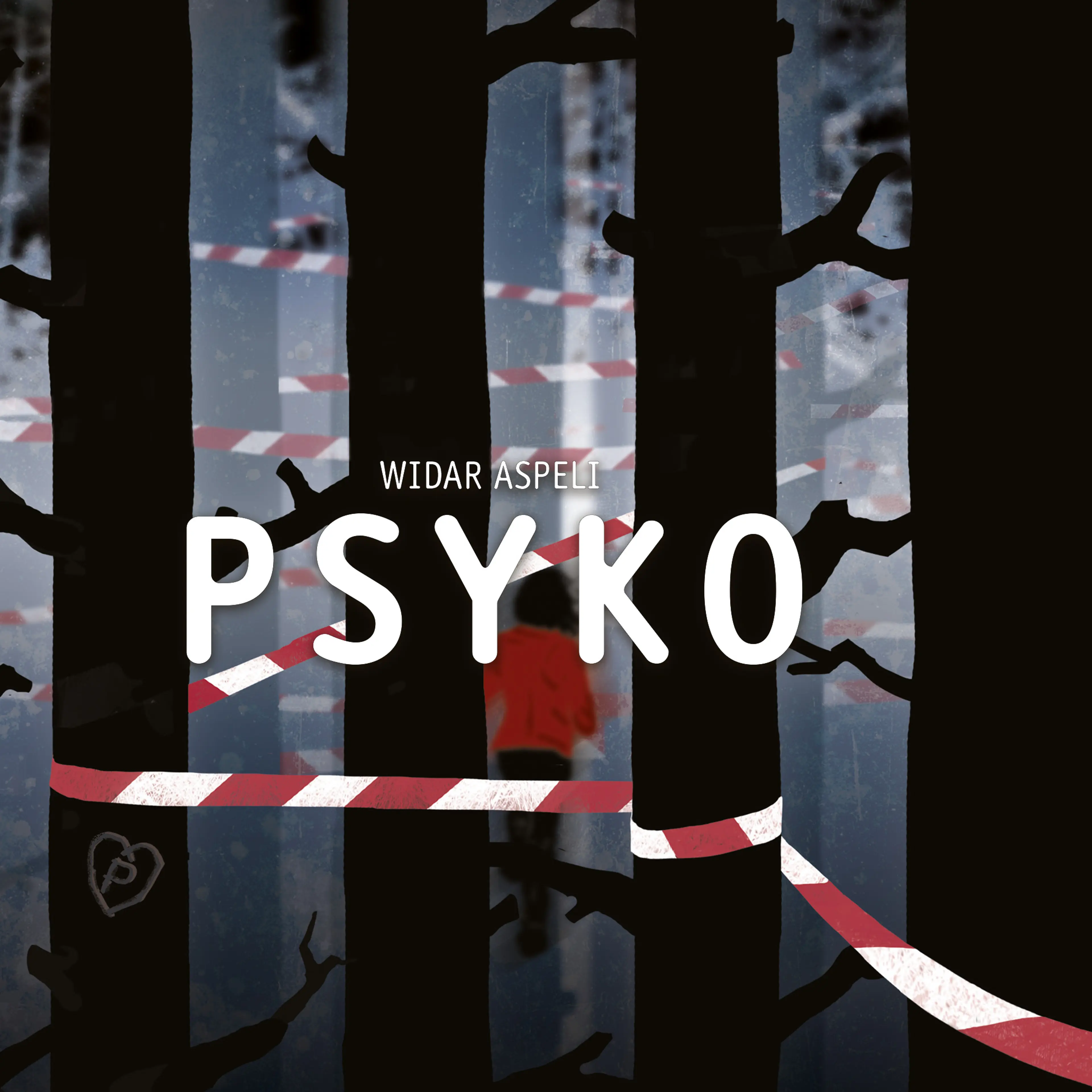 Omslag Psyko av Widar Aspeli (Lydbok)