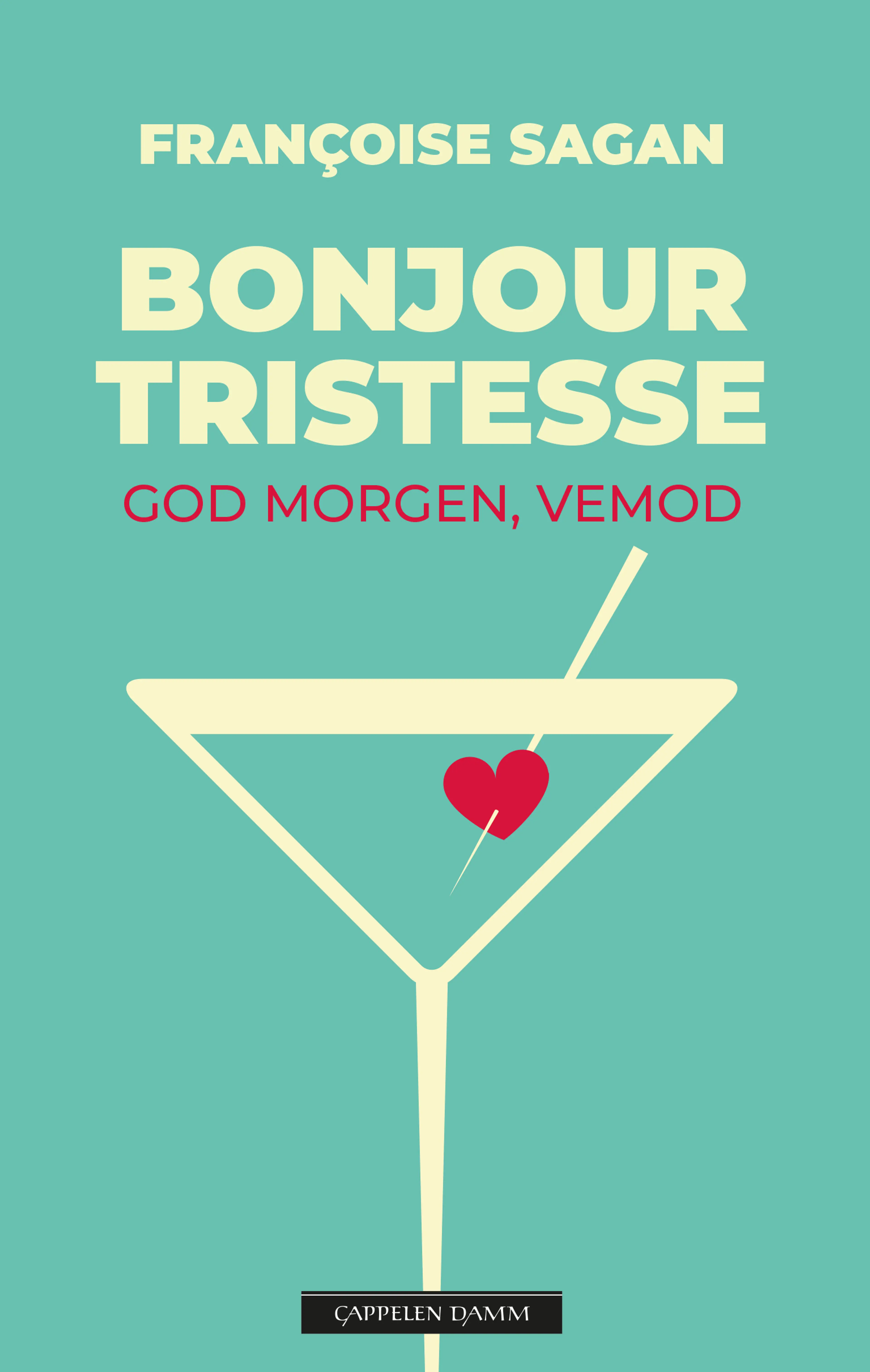 Omslag Bonjour tristesse av Françoise Sagan (Heftet)