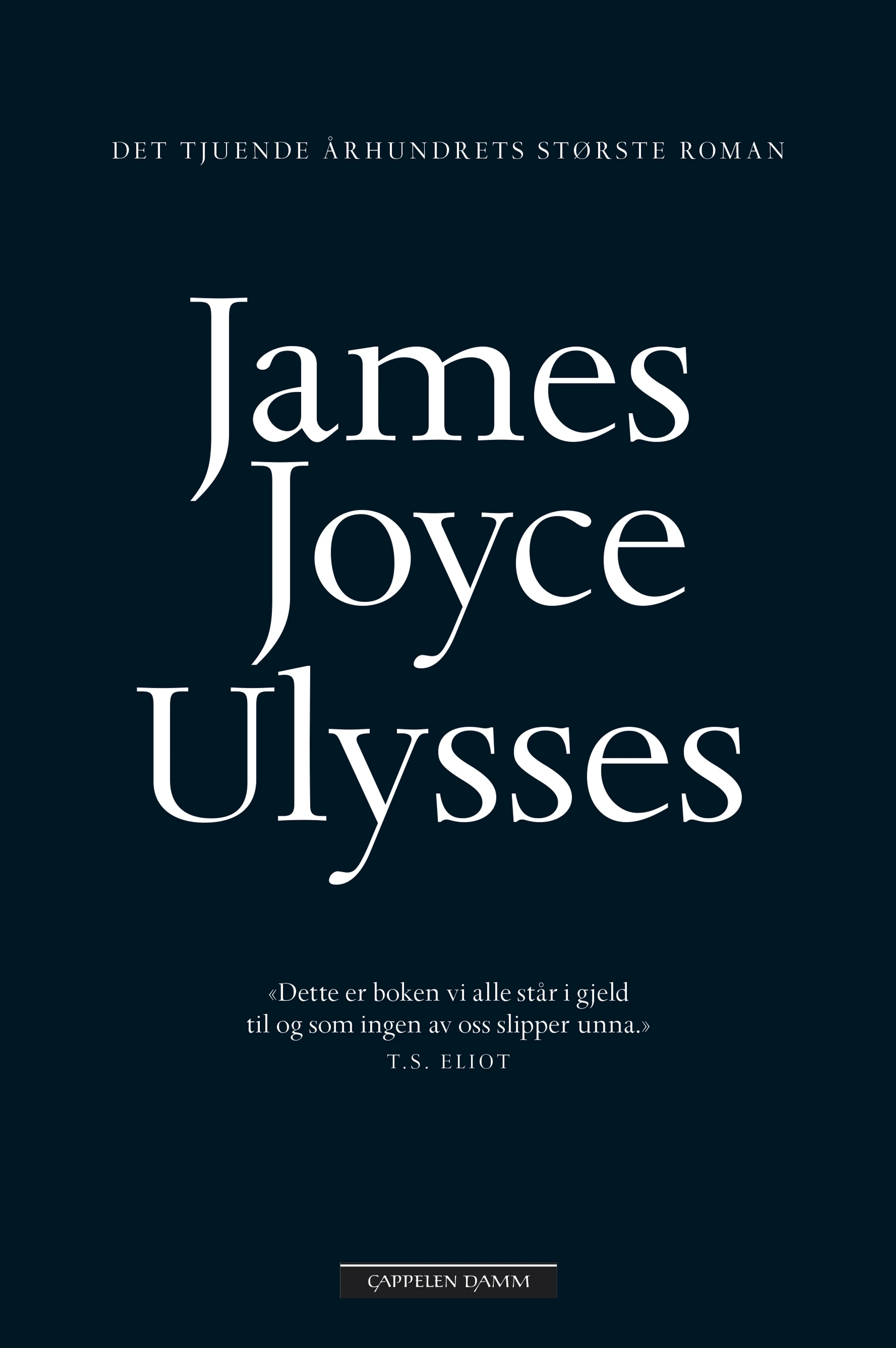 Omslag Ulysses av James Joyce (Heftet)