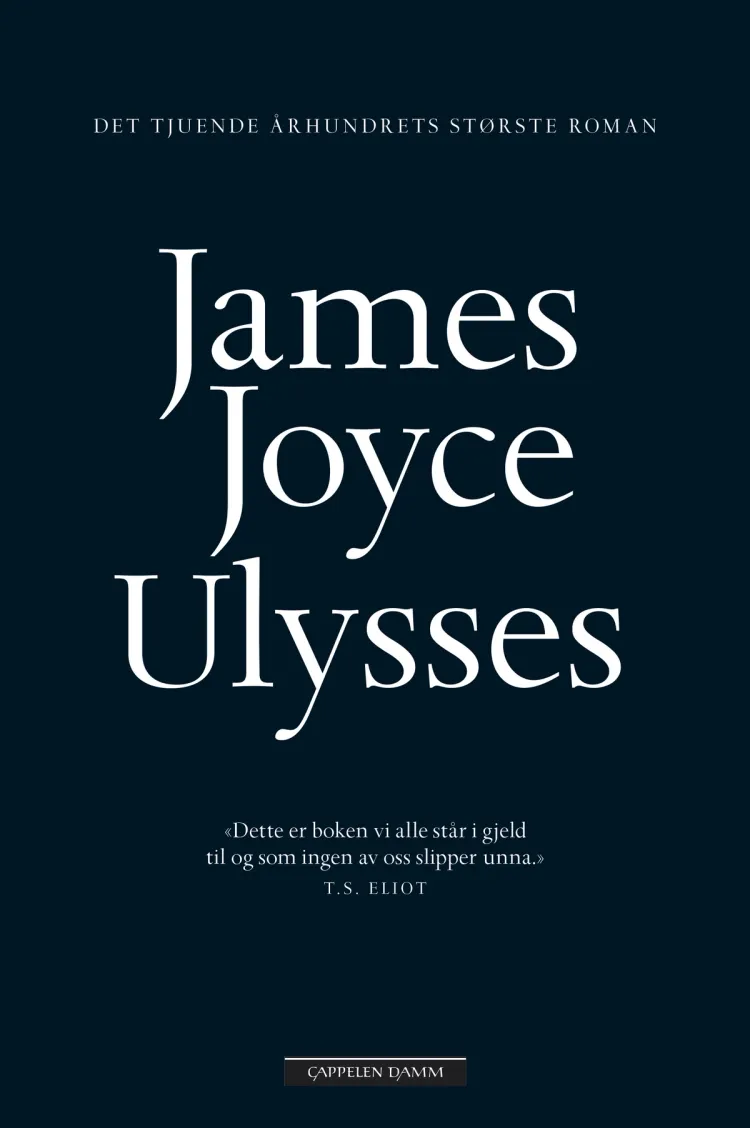 Omslag Ulysses av James Joyce (Heftet)