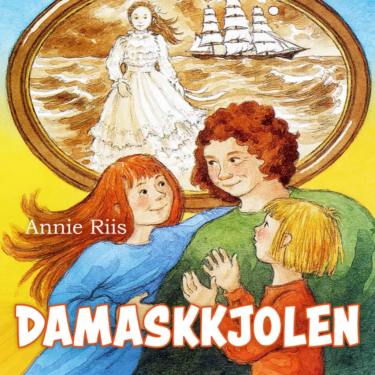 Omslag Damaskkjolen av Annie Riis (Lydbok)