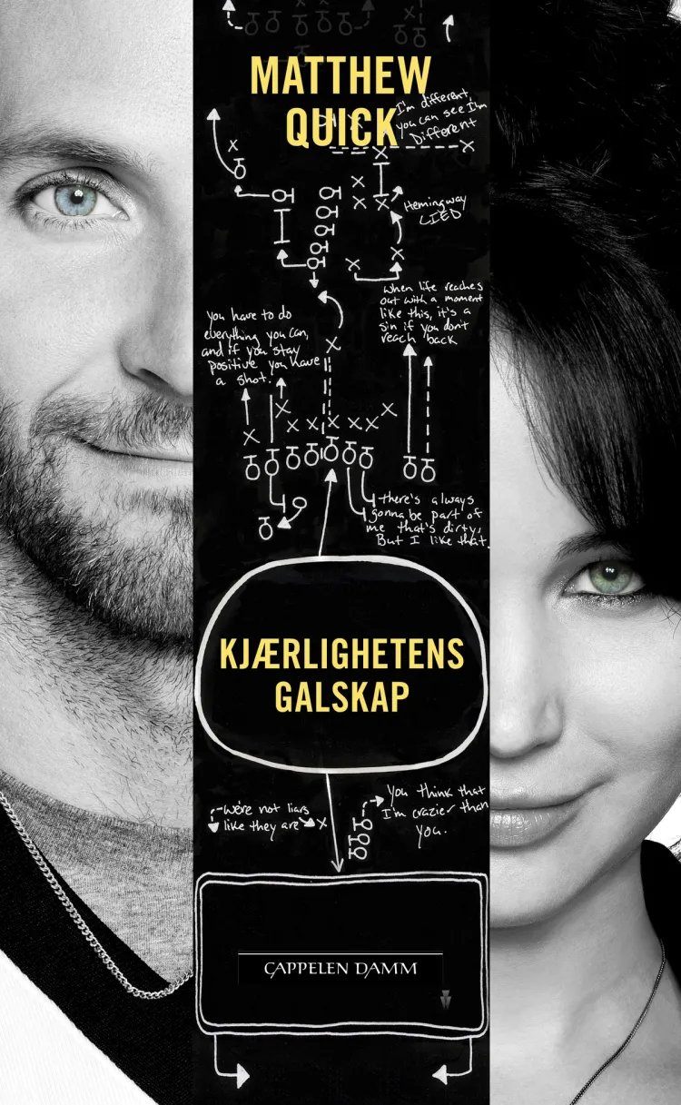 Omslag Kjærlighetens galskap av Matthew Quick (Ebok)