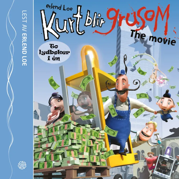 Omslag Kurt blir grusom - the movie av Erlend Loe (CD)