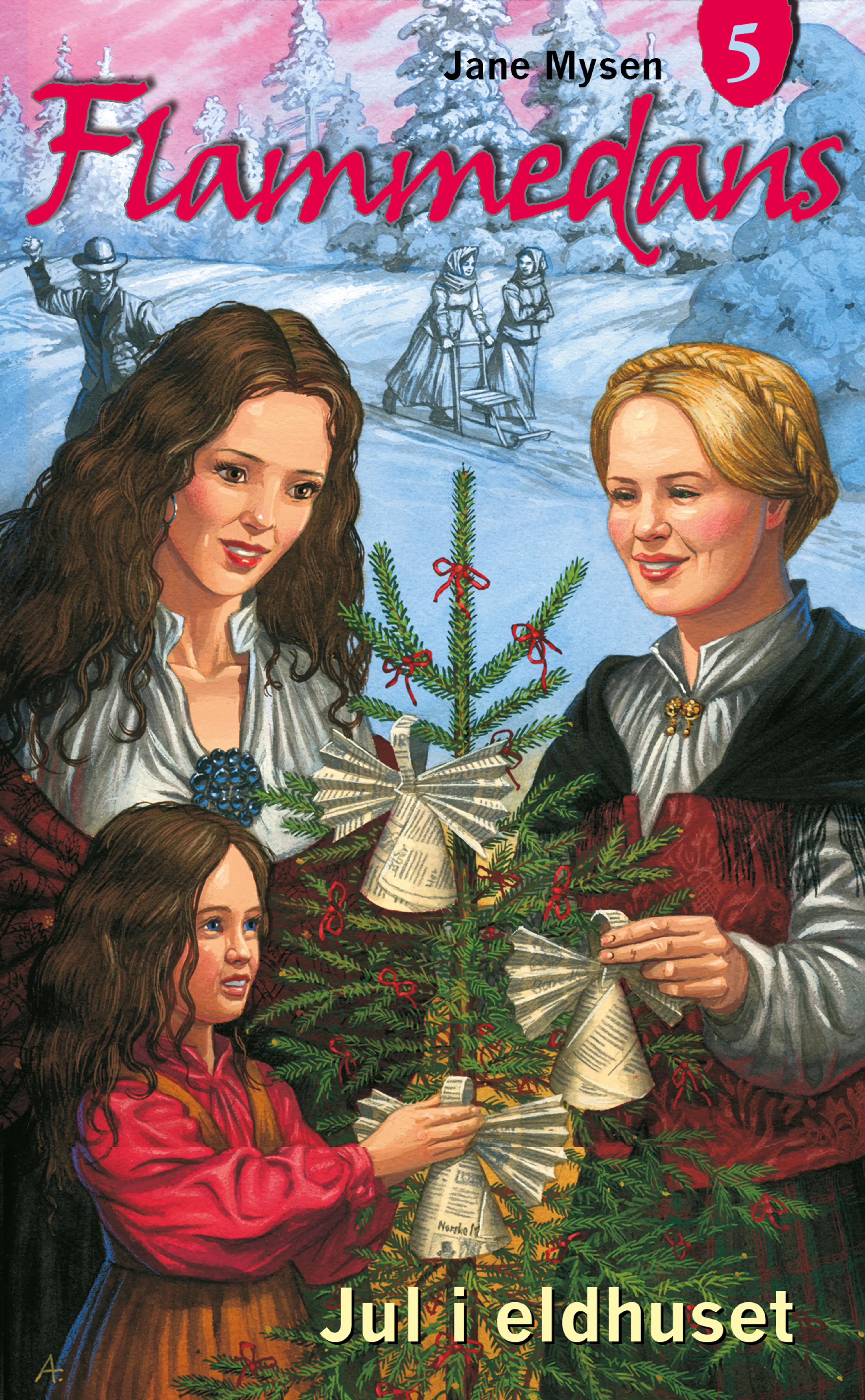 Omslag Jul i eldhuset av Jane Mysen (Ebok)
