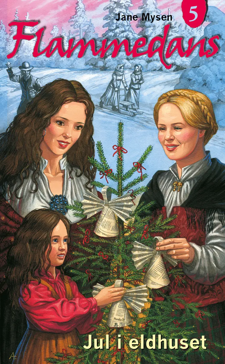 Omslag Jul i eldhuset av Jane Mysen (Ebok)