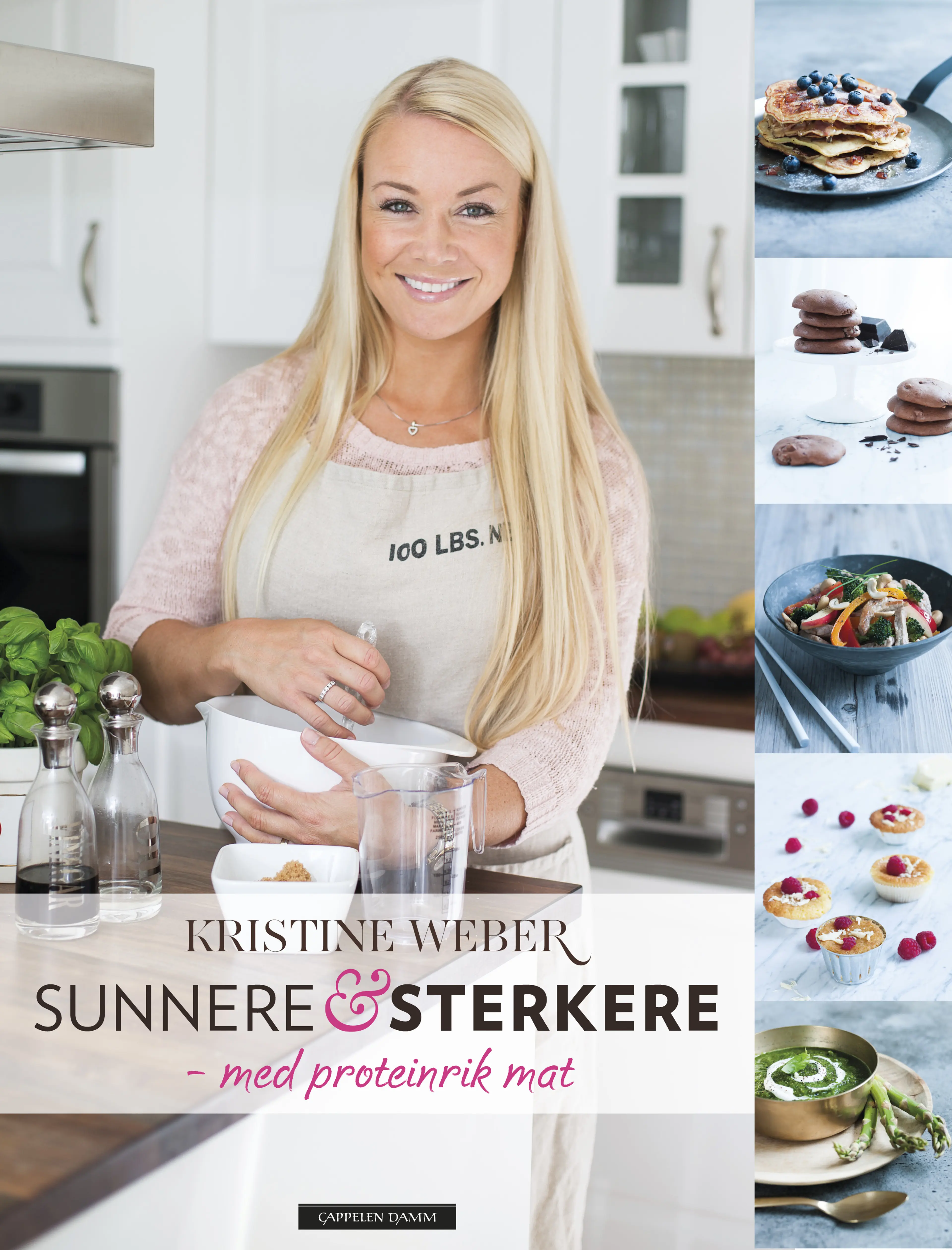 Omslag Sunnere og sterkere av Kristine Weber (Innbundet)