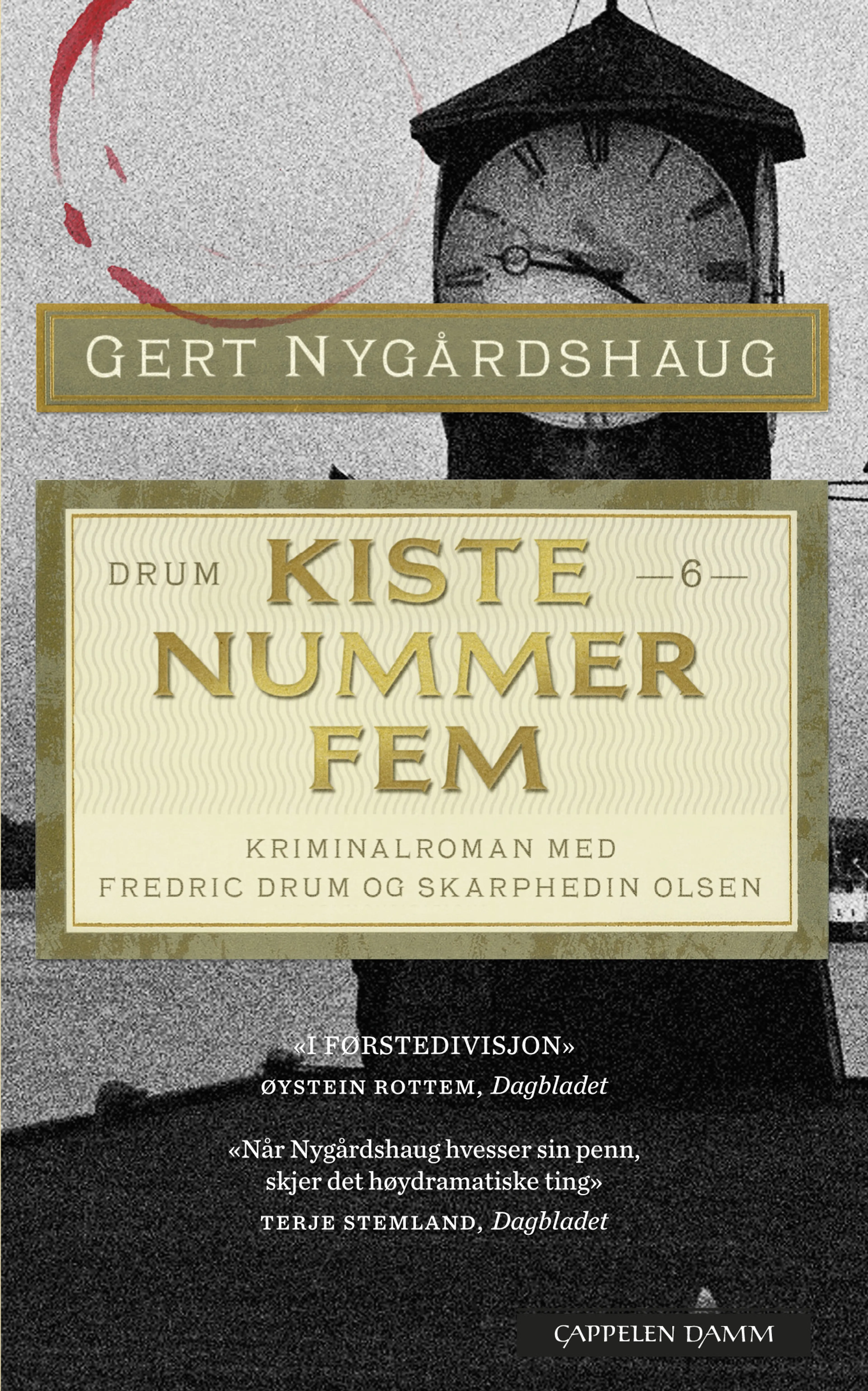 Omslag Kiste nummer fem av Gert Nygårdshaug (Heftet)