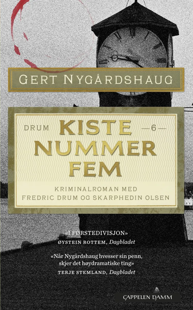 Omslag Kiste nummer fem av Gert Nygårdshaug (Heftet)