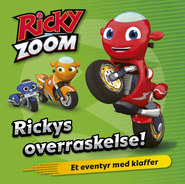 Omslag Ricky Zoom: Rickys overraskelse! (Innbundet)