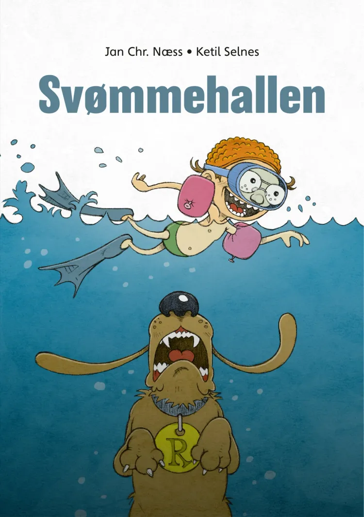 Omslag Leseløve nivå 1 - Svømmehallen av Jan Chr. Næss (Innbundet)