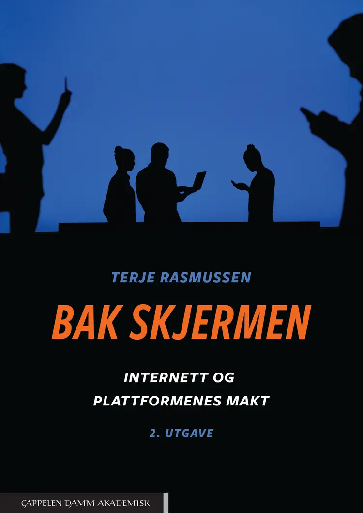 Omslag Bak skjermen av Terje Rasmussen (Heftet)