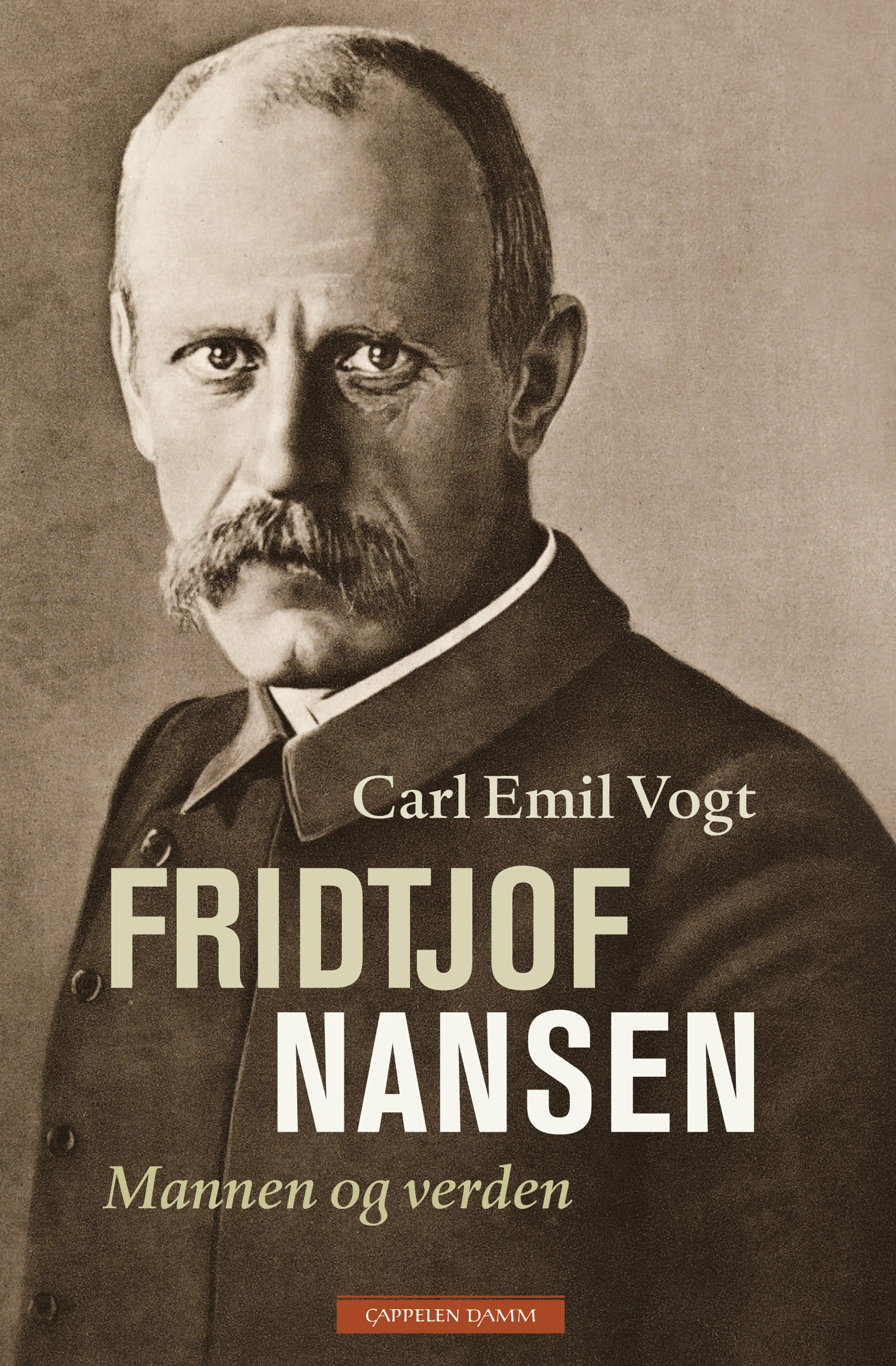 Omslag Fridtjof Nansen av Carl Emil Vogt (Innbundet)