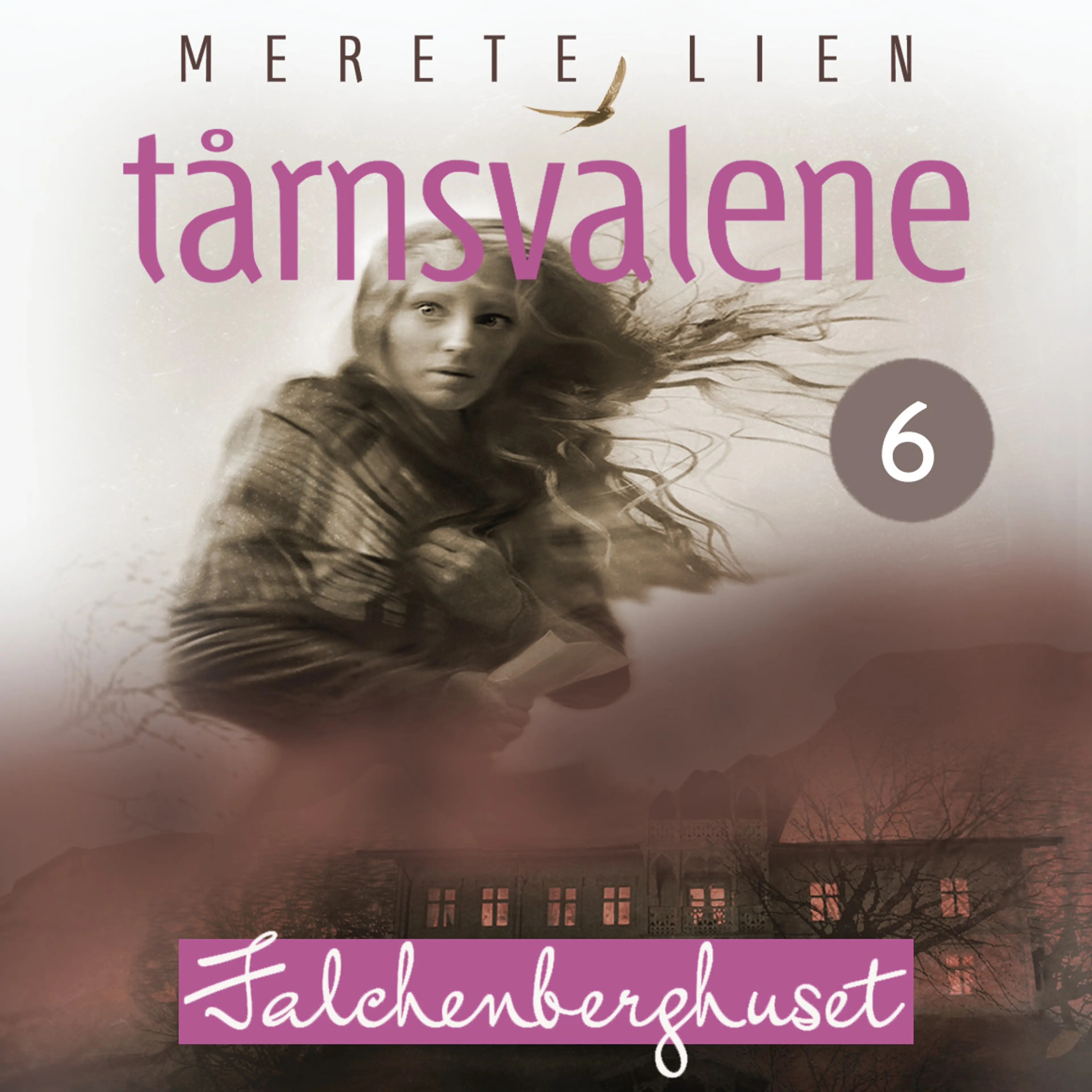 Omslag Falchenberghuset av Merete Lien (Lydbok)