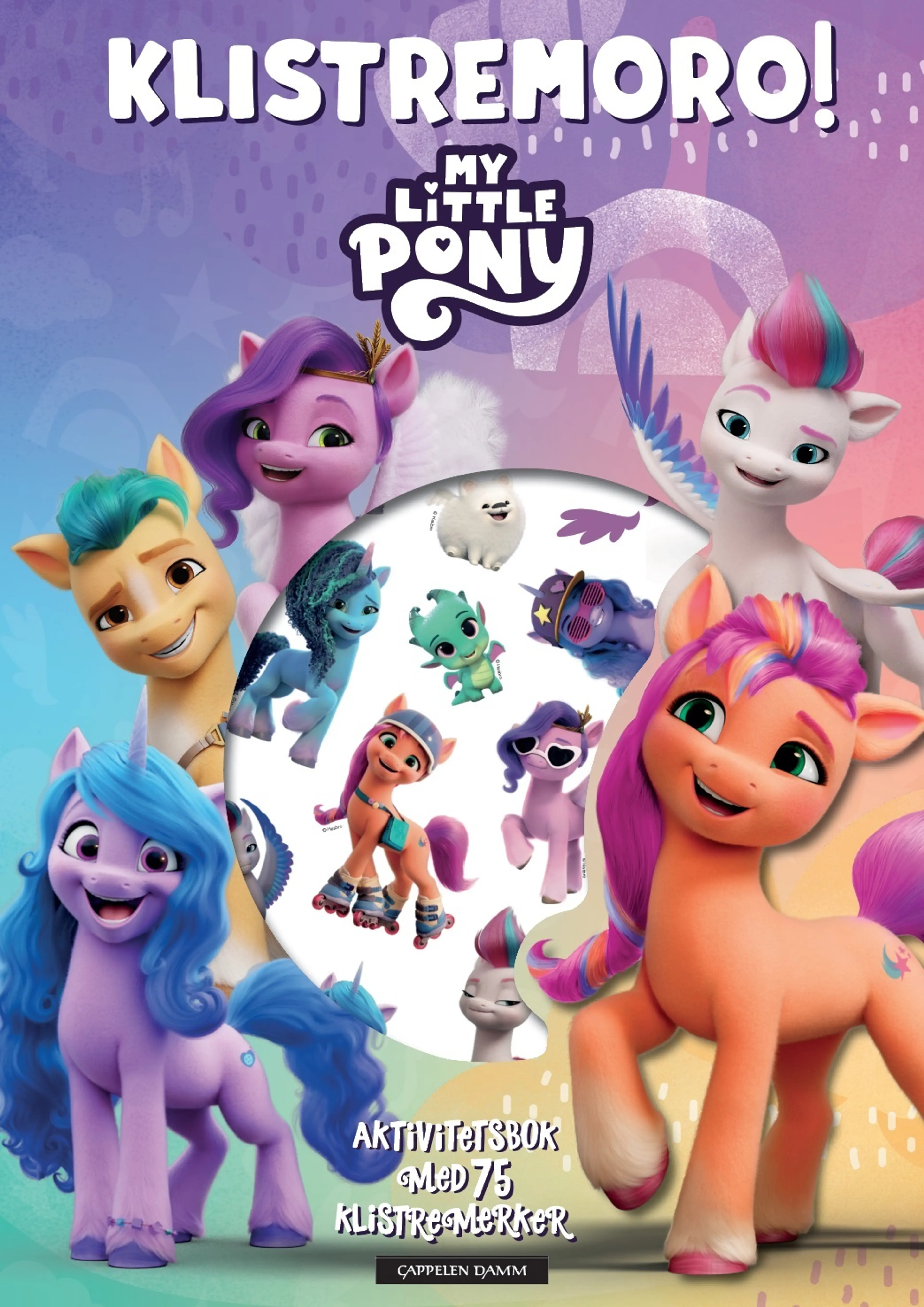 Omslag My Little Pony: Klistremoro! (Heftet)