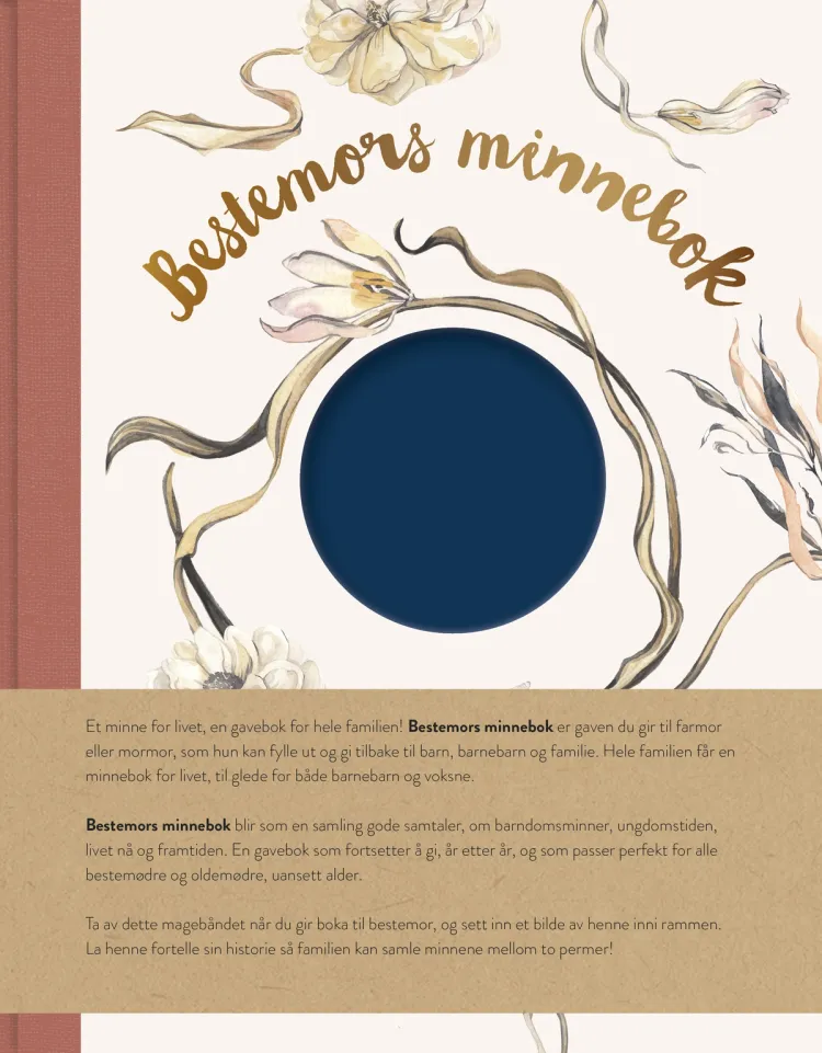 Omslag Bestemors minnebok av Red. (Innbundet)