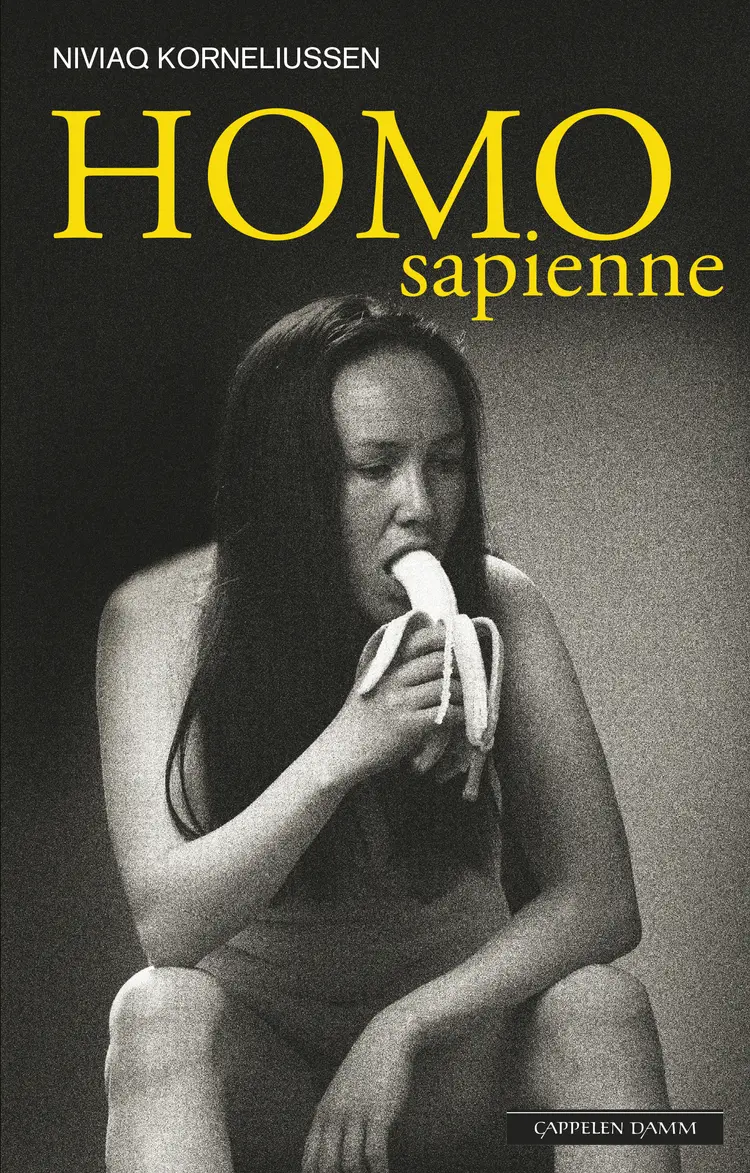 Omslag HOMO sapienne av Niviaq Korneliussen (Innbundet)