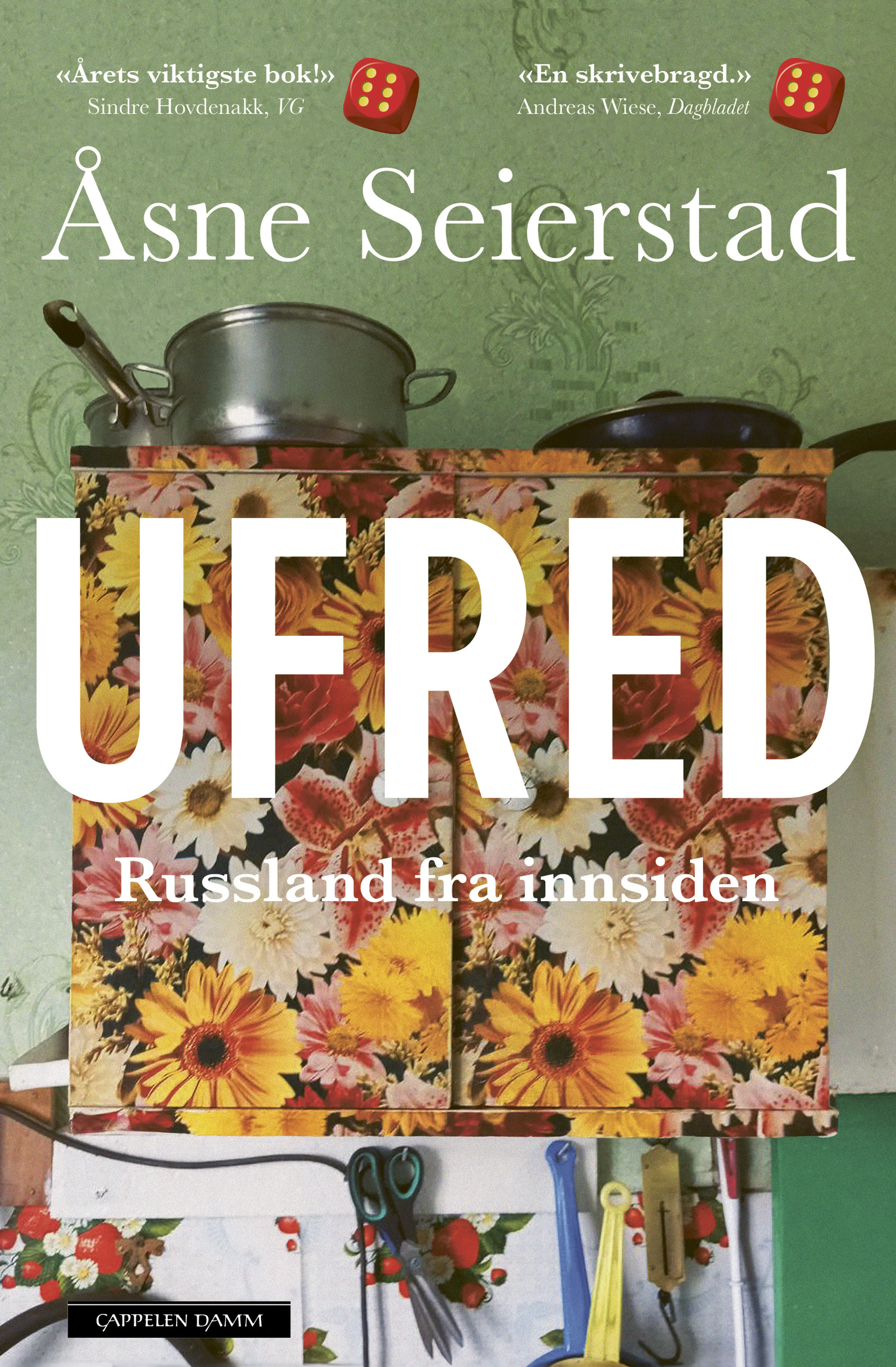 Omslag Ufred av Åsne Seierstad (Innbundet)