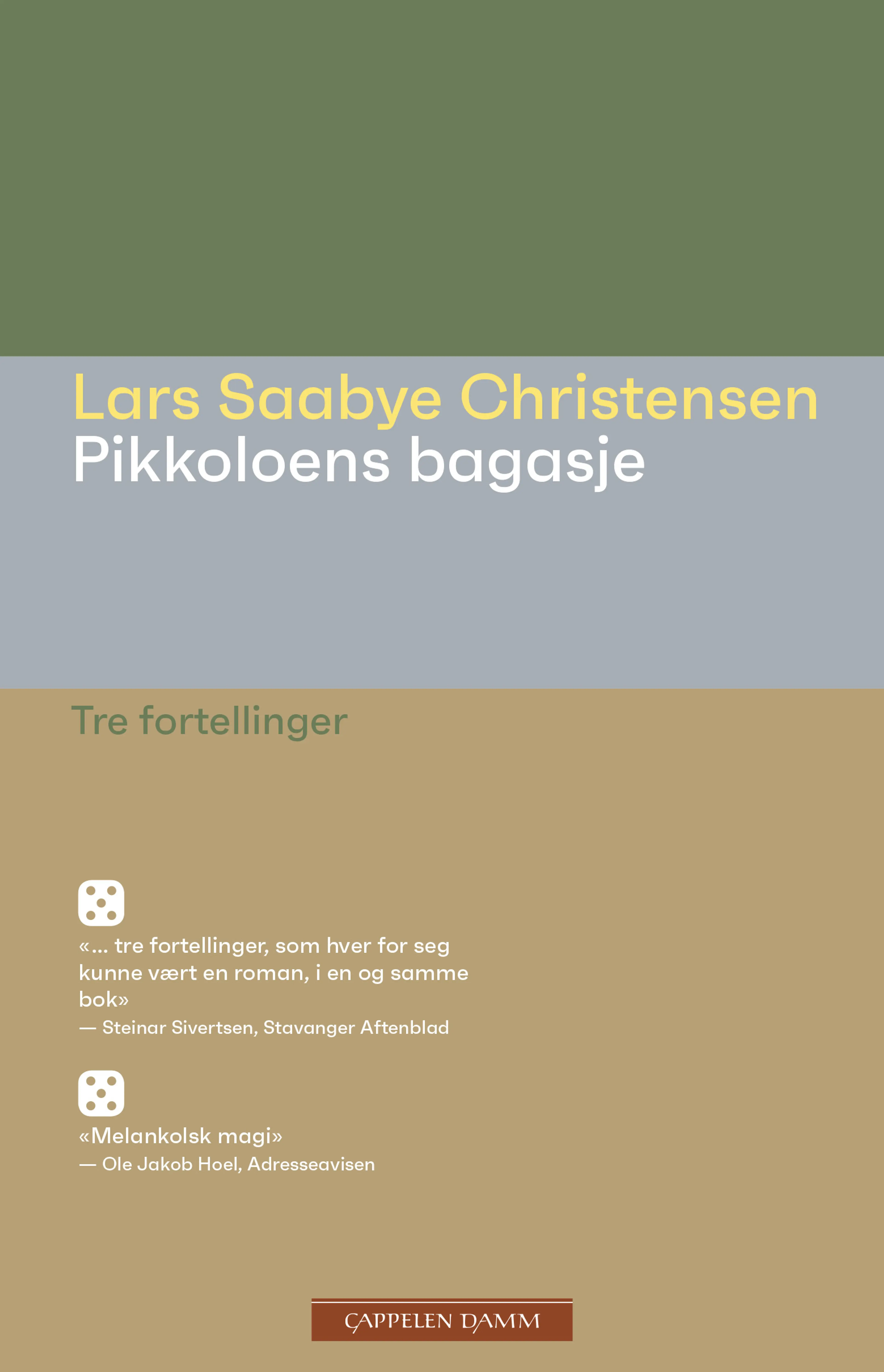 Omslag Pikkoloens bagasje av Lars Saabye Christensen (Heftet)
