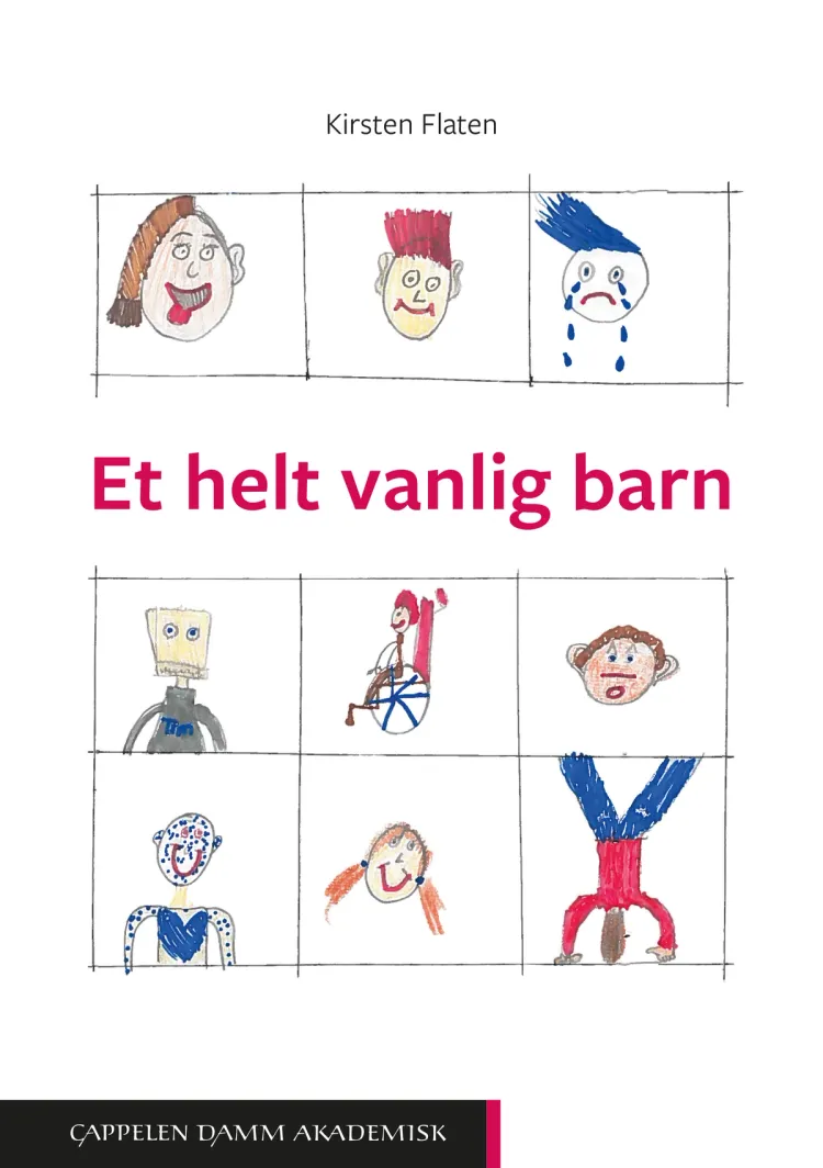 Omslag Et helt vanlig barn av Kirsten Flaten (Heftet)