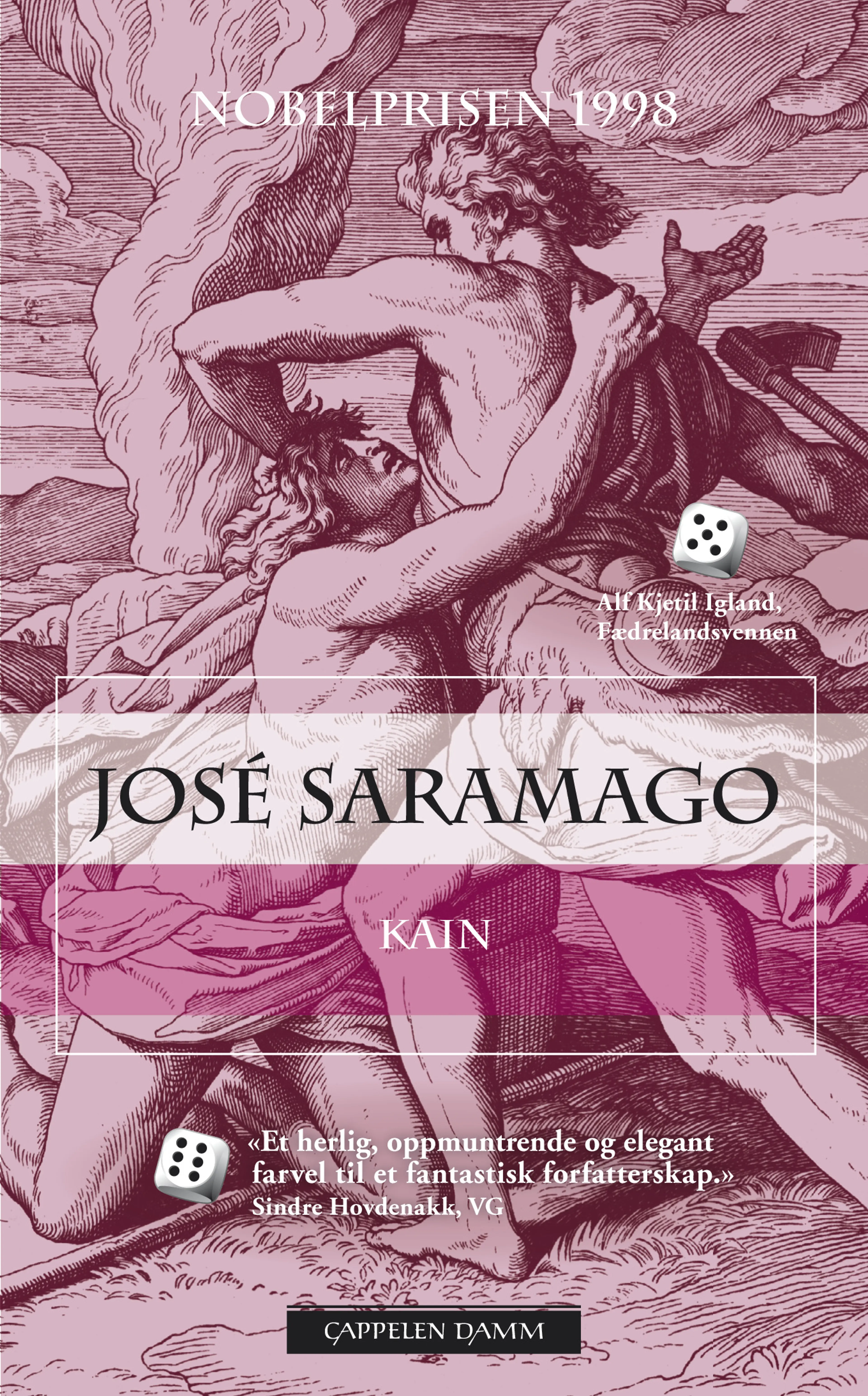 Omslag Kain av José Saramago (Heftet)
