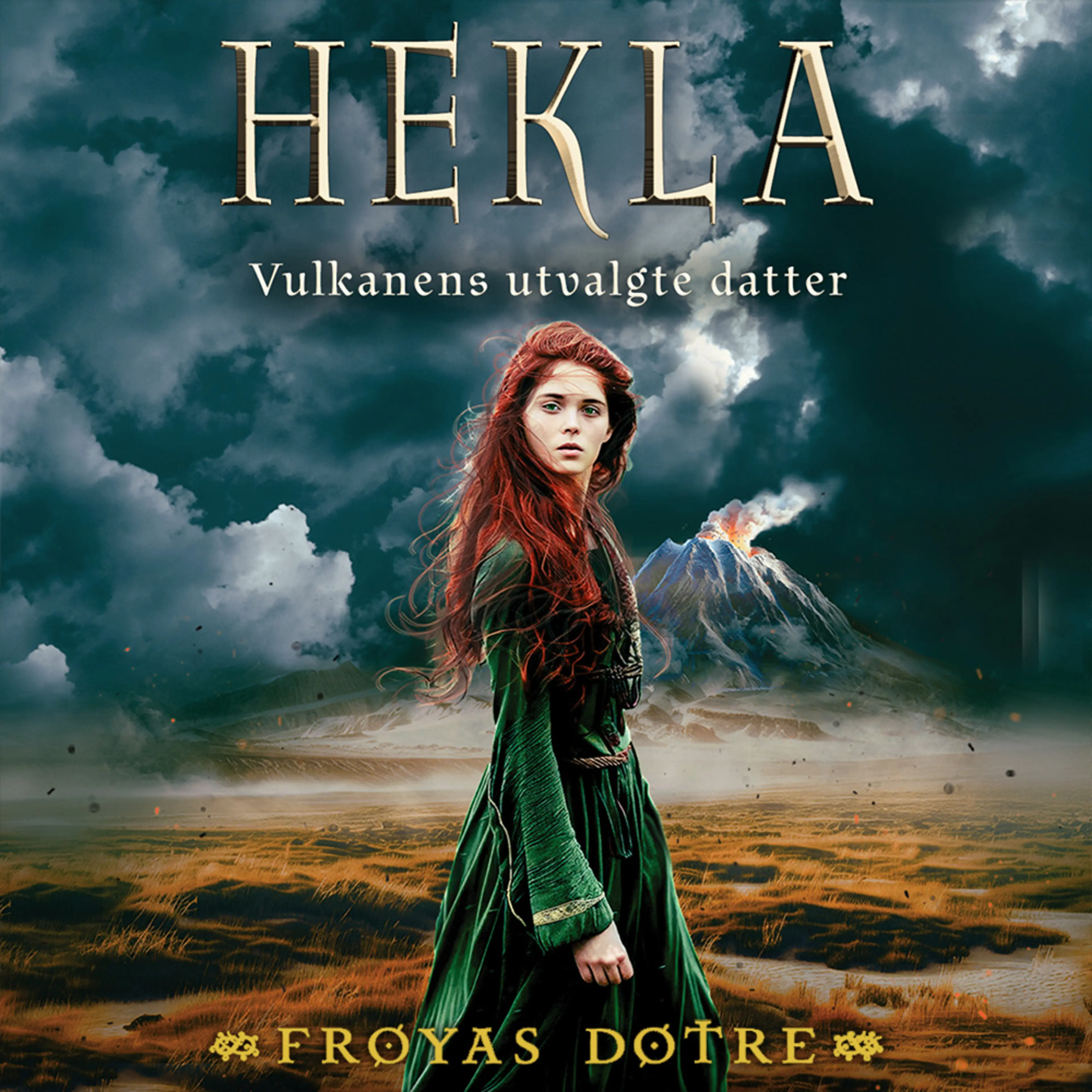 Omslag Hekla – Vulkanens utvalgte datter av Gunhild M. Haugnes (Lydbok)