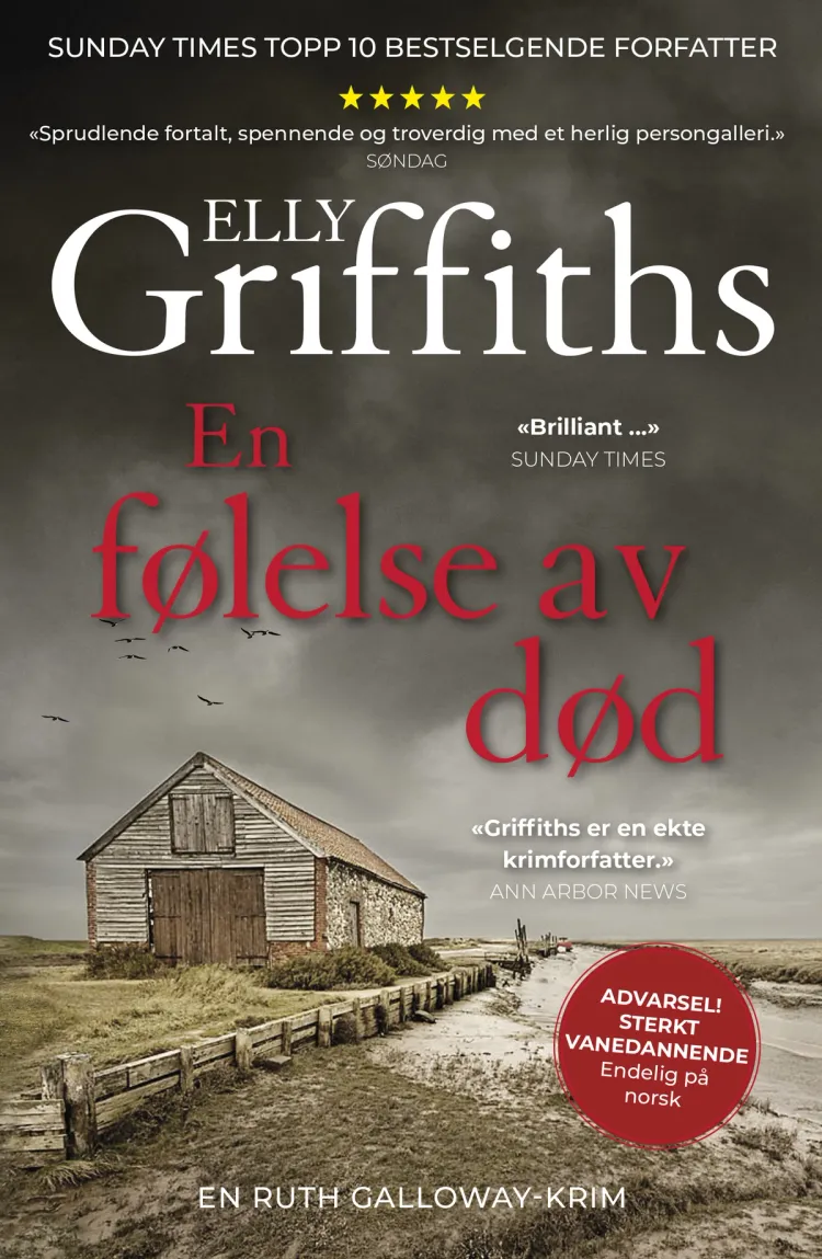 Omslag En følelse av død av Elly Griffiths (Ebok)