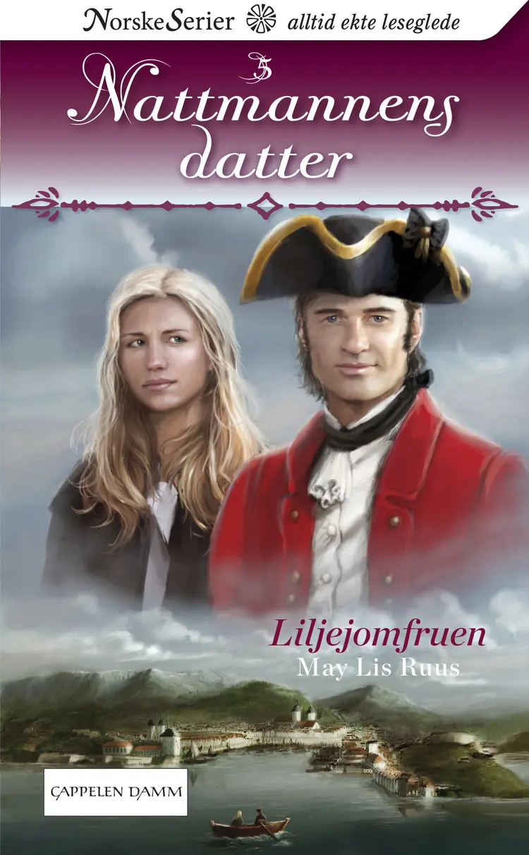 Omslag Liljejomfruen av May Lis Ruus (Heftet)