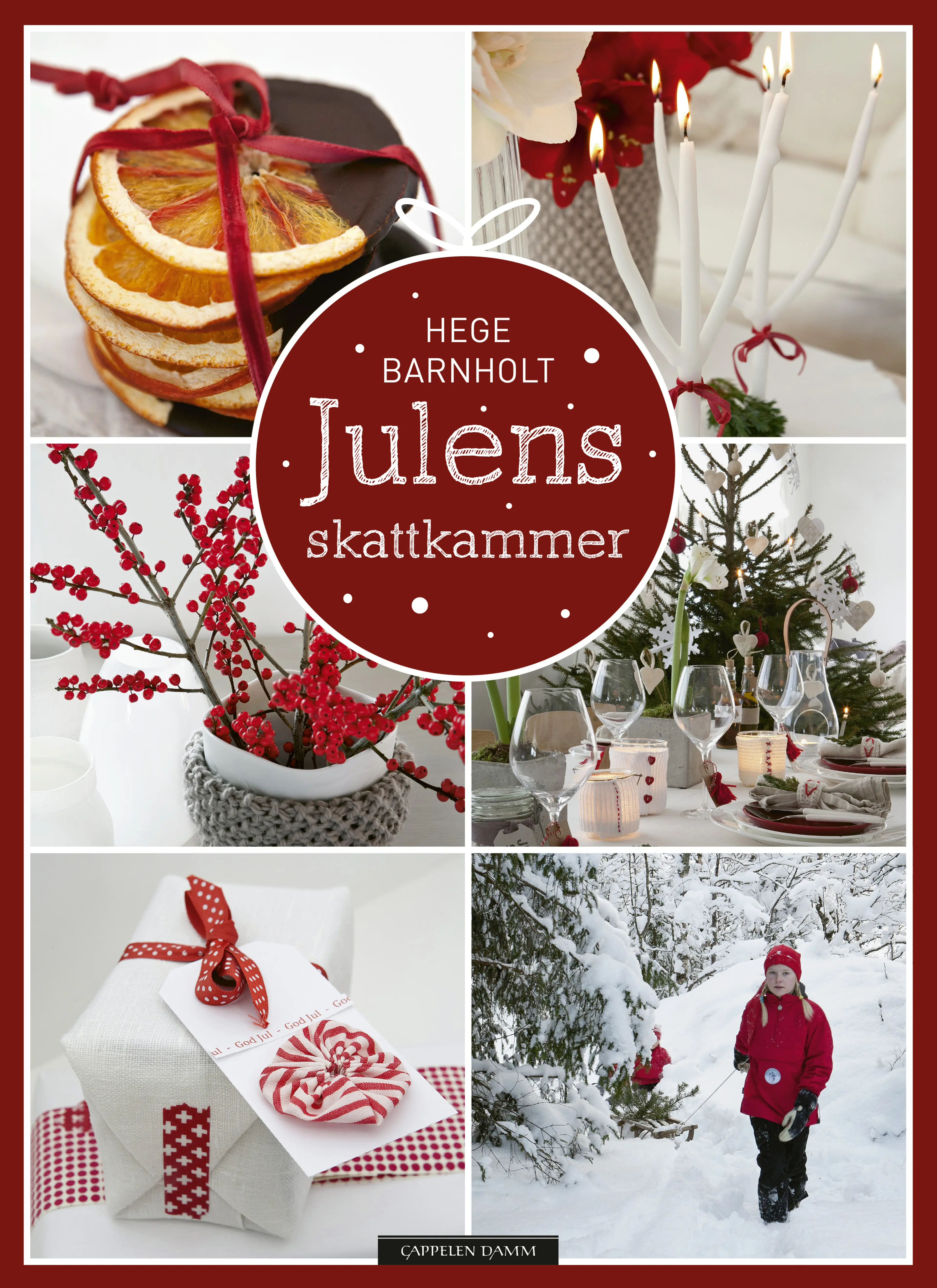Omslag Julens skattkammer av Hege Barnholt (Innbundet)