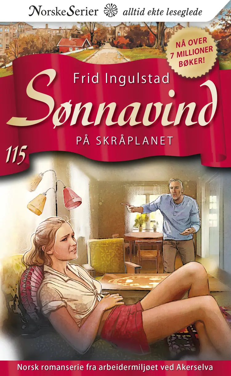 Omslag På skråplanet av Frid Ingulstad (Heftet)