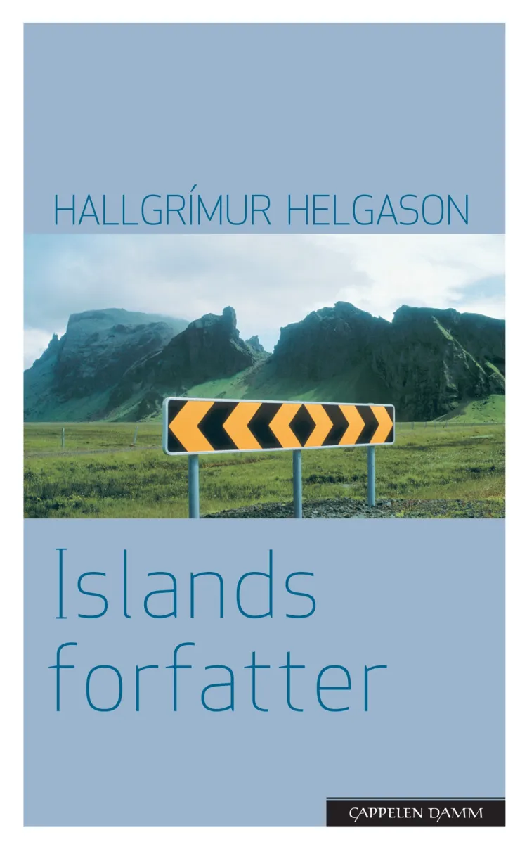 Omslag Islands forfatter av Hallgrímur Helgason (Heftet)