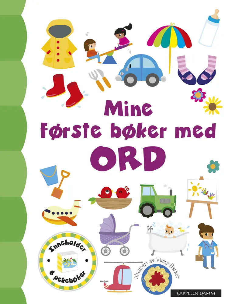 Omslag Mine første bøker med ORD (Ukjent)