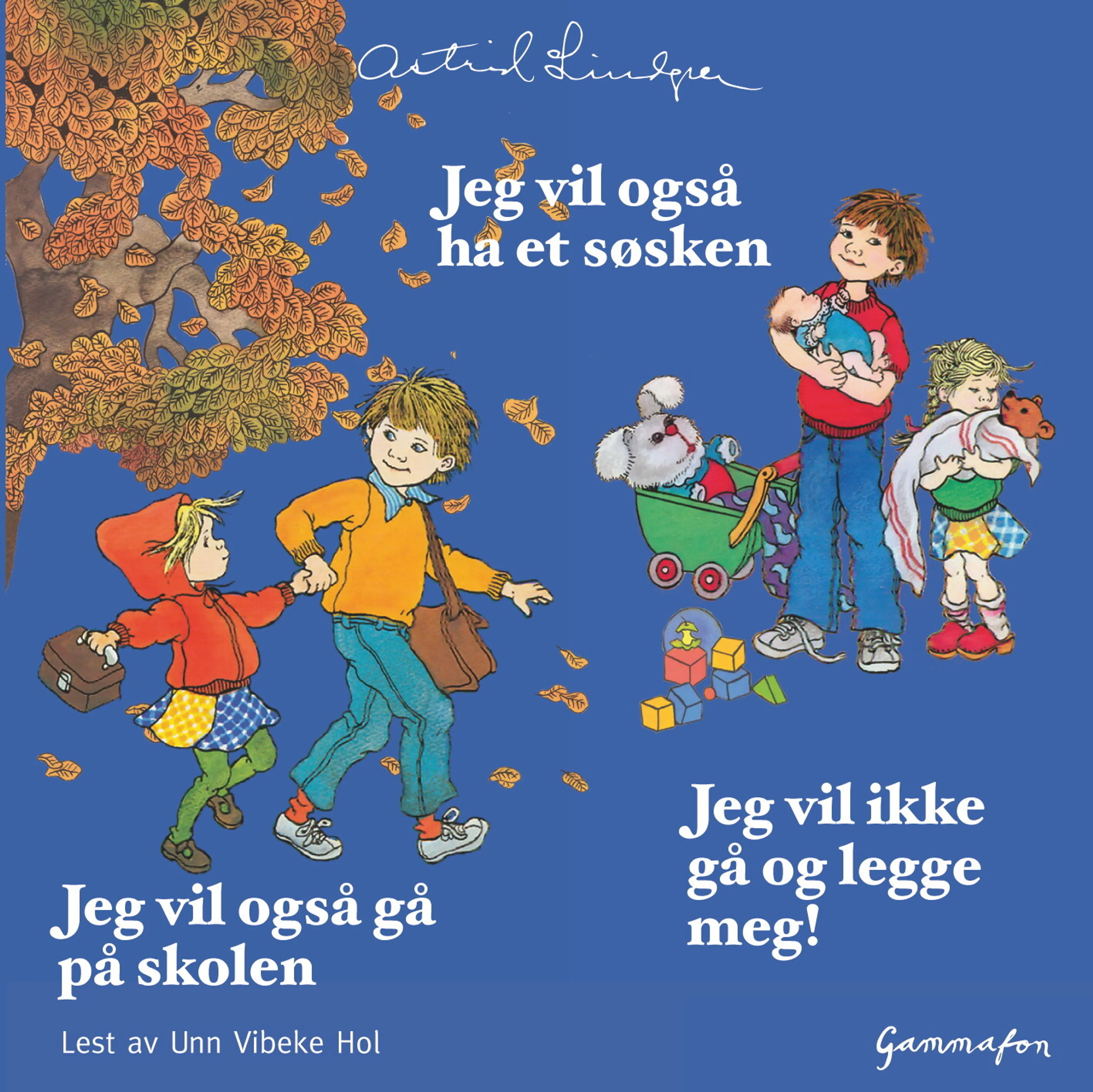 Omslag Jeg vil også ... av Astrid Lindgren (Lydbok)