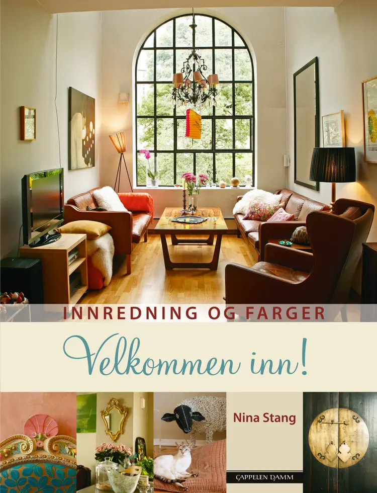 Omslag Innredning og farger av Nina Stang (Innbundet)