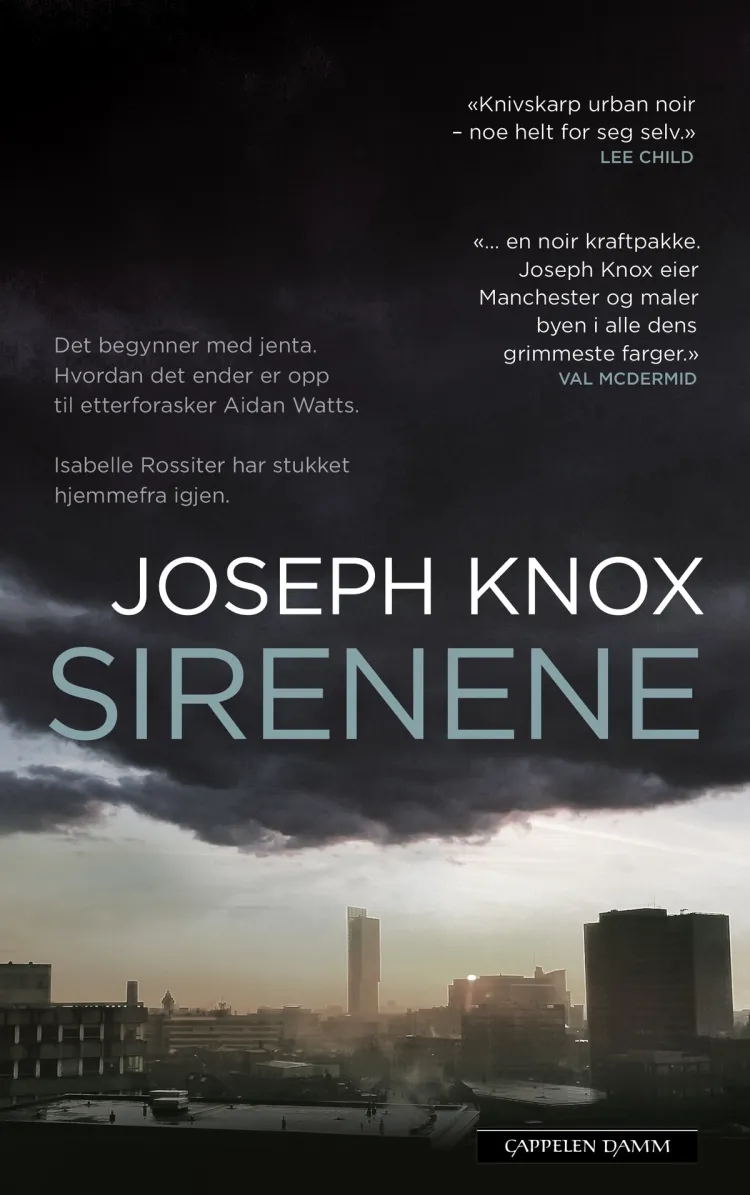 Omslag Sirenene av Joseph Knox (Heftet)