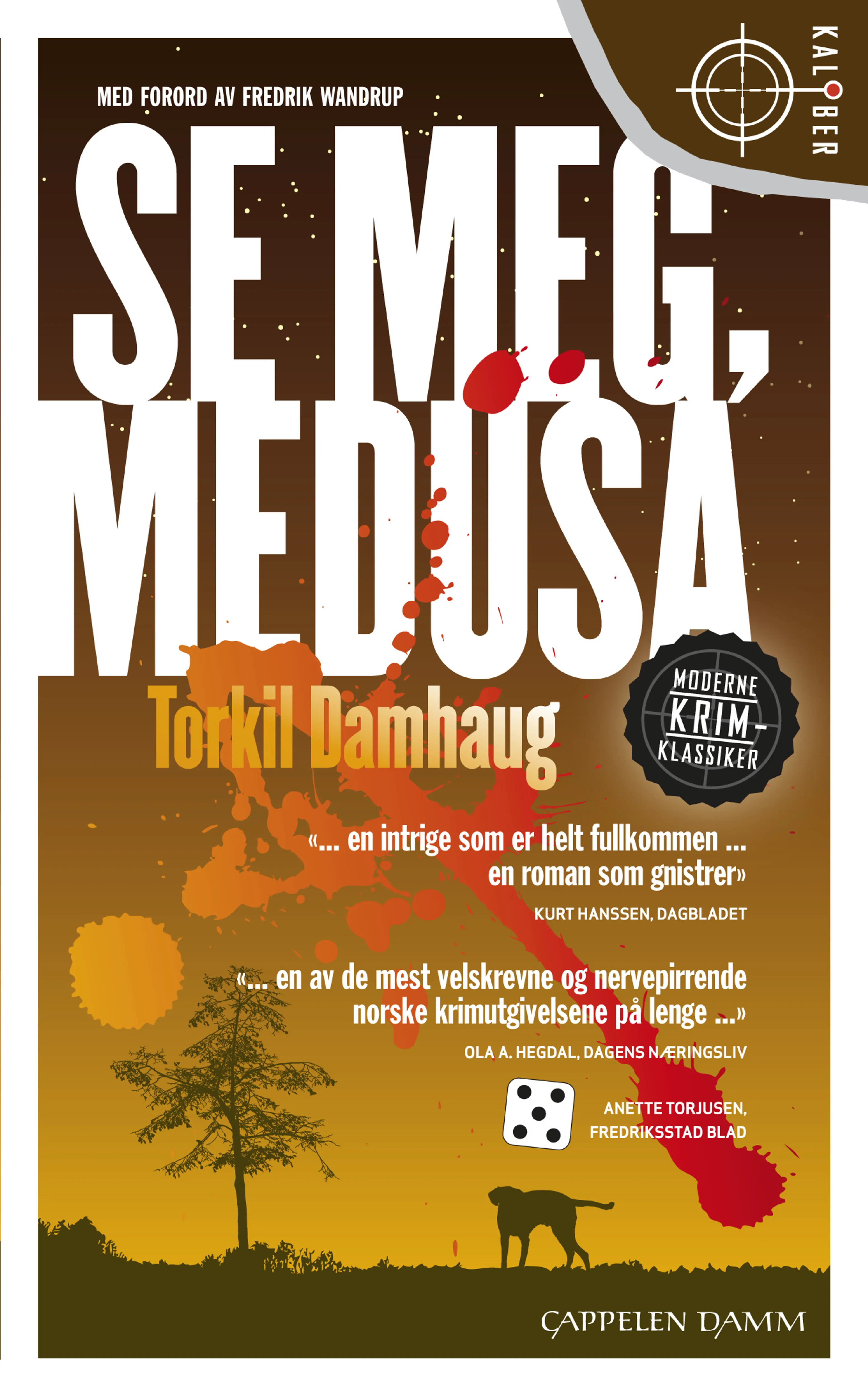 Omslag Se meg, Medusa av Torkil Damhaug (Heftet)