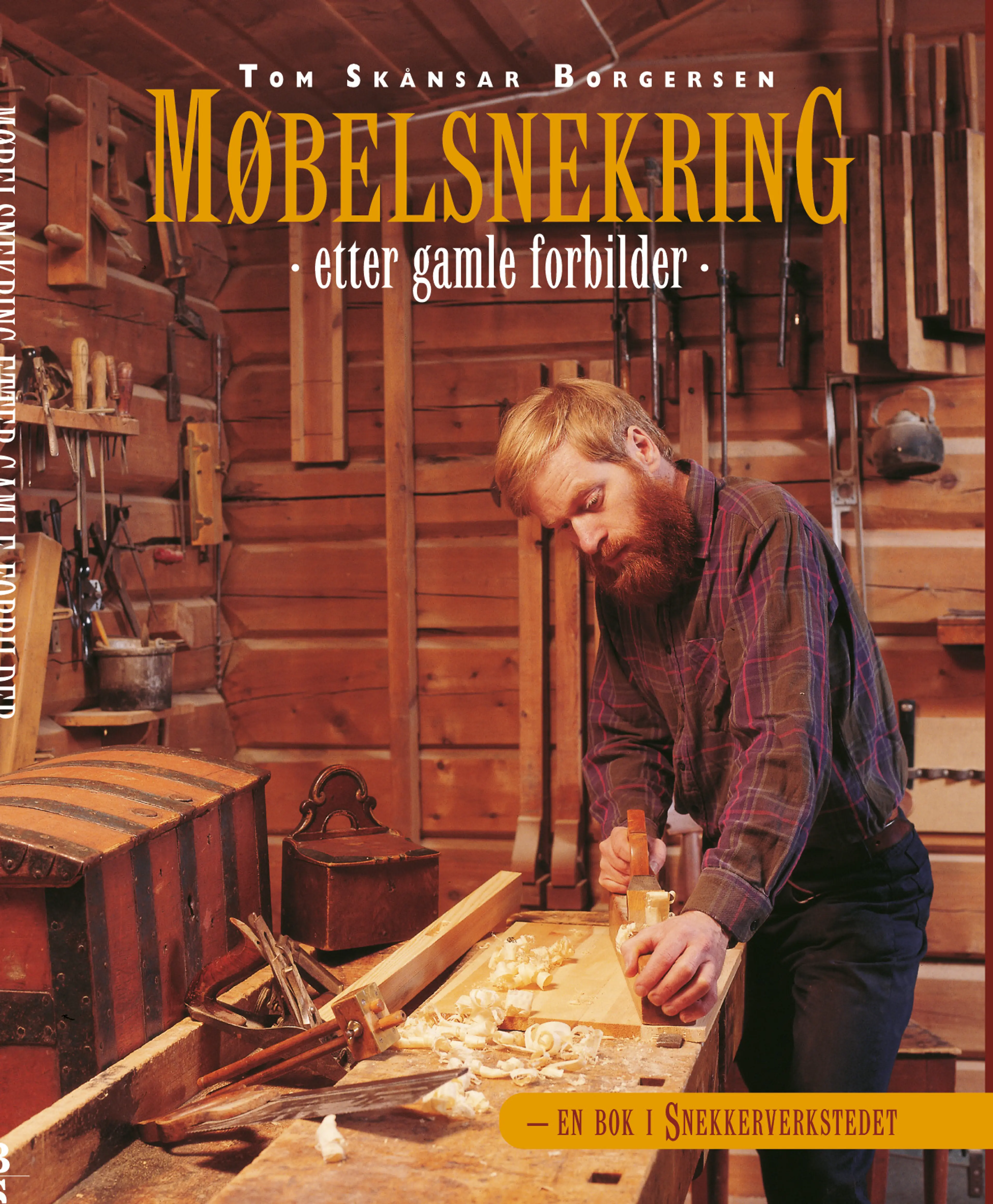 Omslag Møbelsnekring etter gamle forbilder av Tom S. Borgersen (Innbundet)