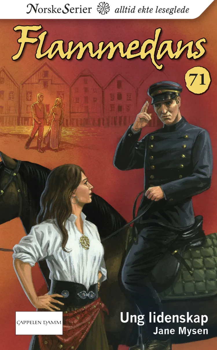 Omslag Ung lidenskap av Jane Mysen (Ebok)