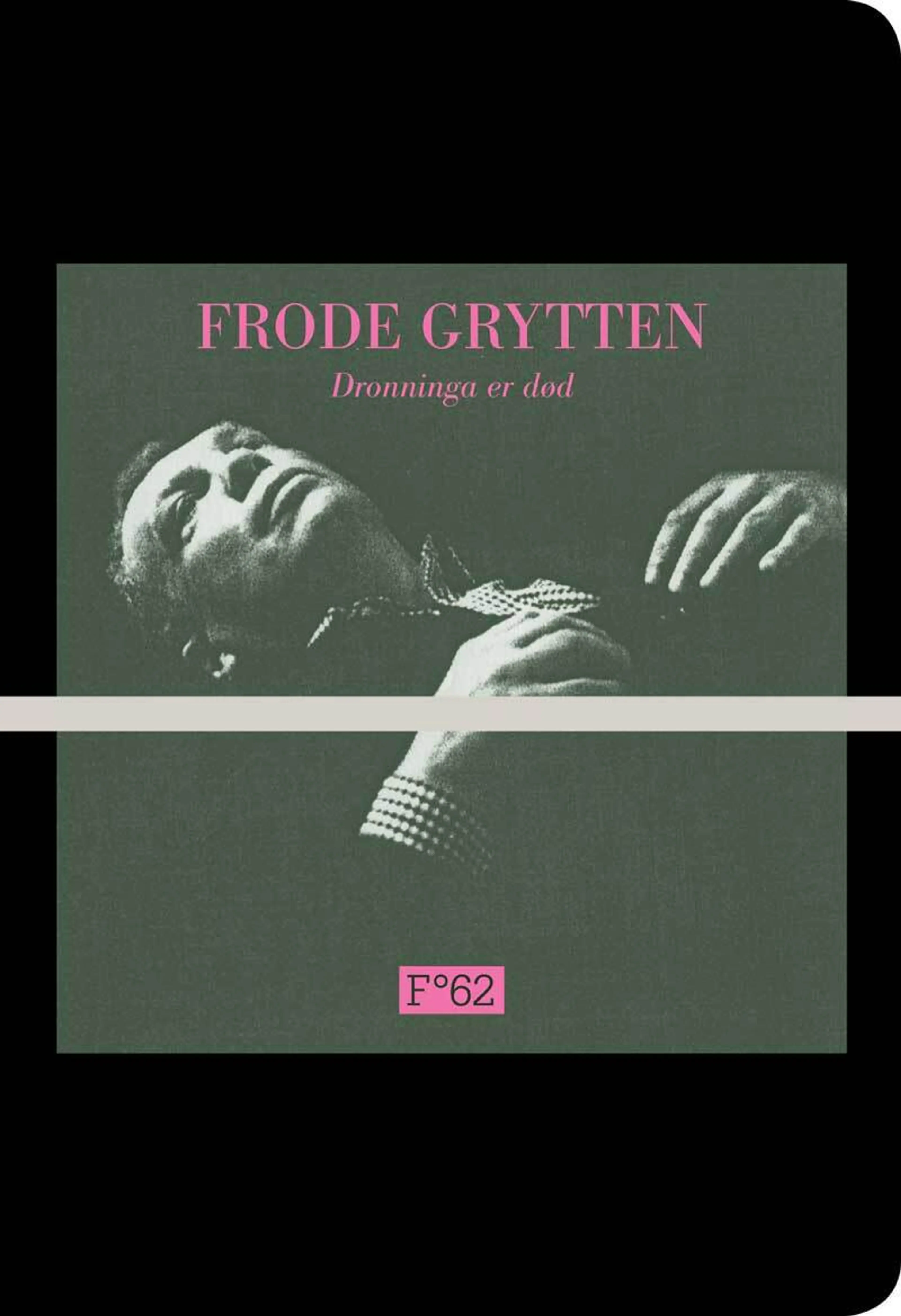 Omslag Dronninga er død av Frode Grytten (Heftet)