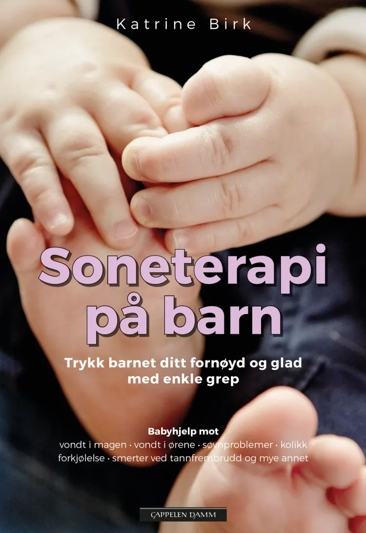 Omslag Soneterapi på barn av Katrine Birk (Innbundet)