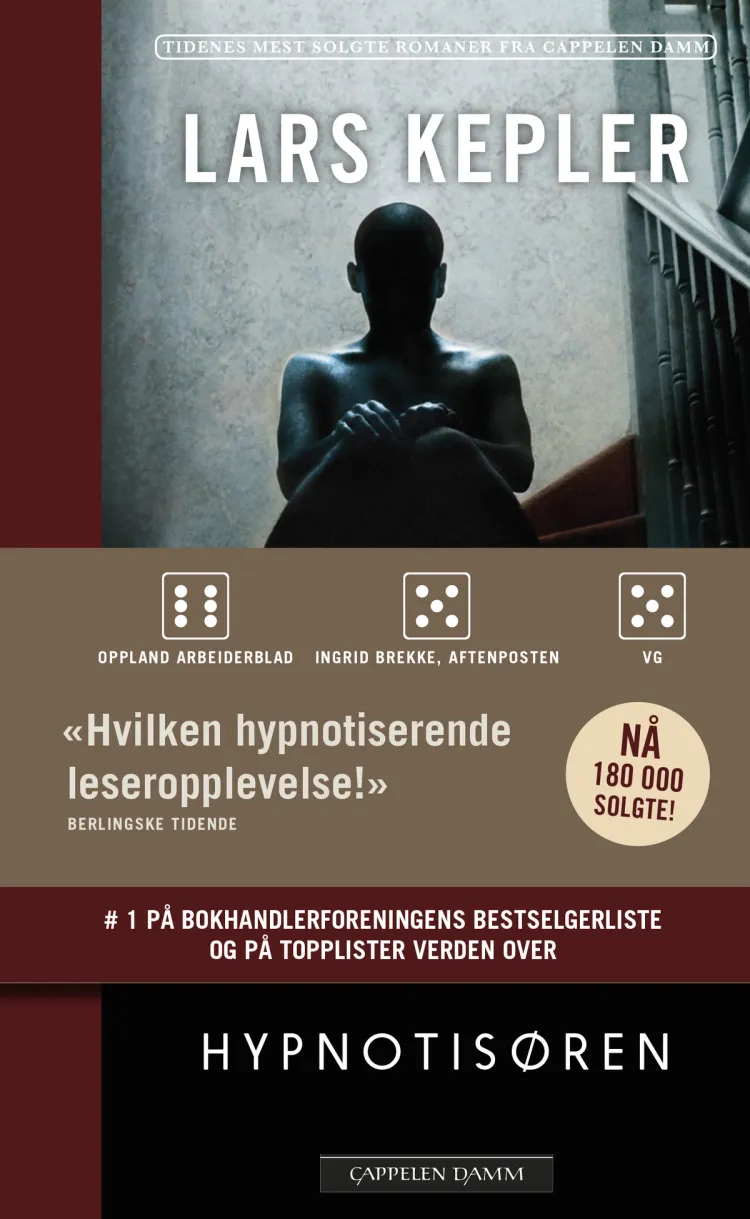 Omslag Hypnotisøren av Lars Kepler (Innbundet)