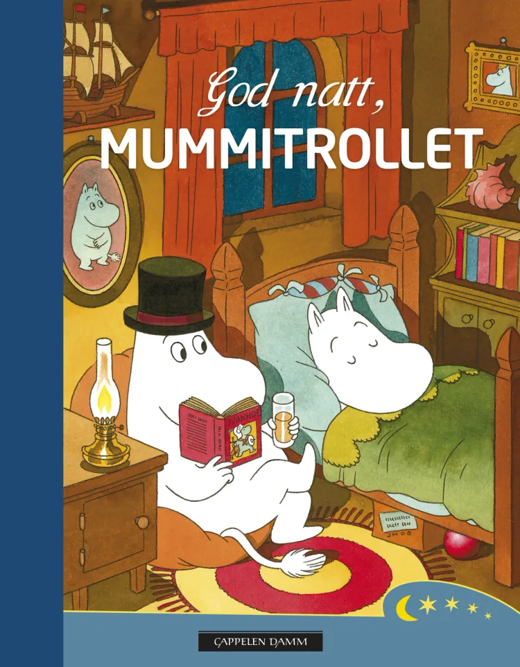 Omslag God natt, Mummitrollet av Tittamari Marttinen (Innbundet)