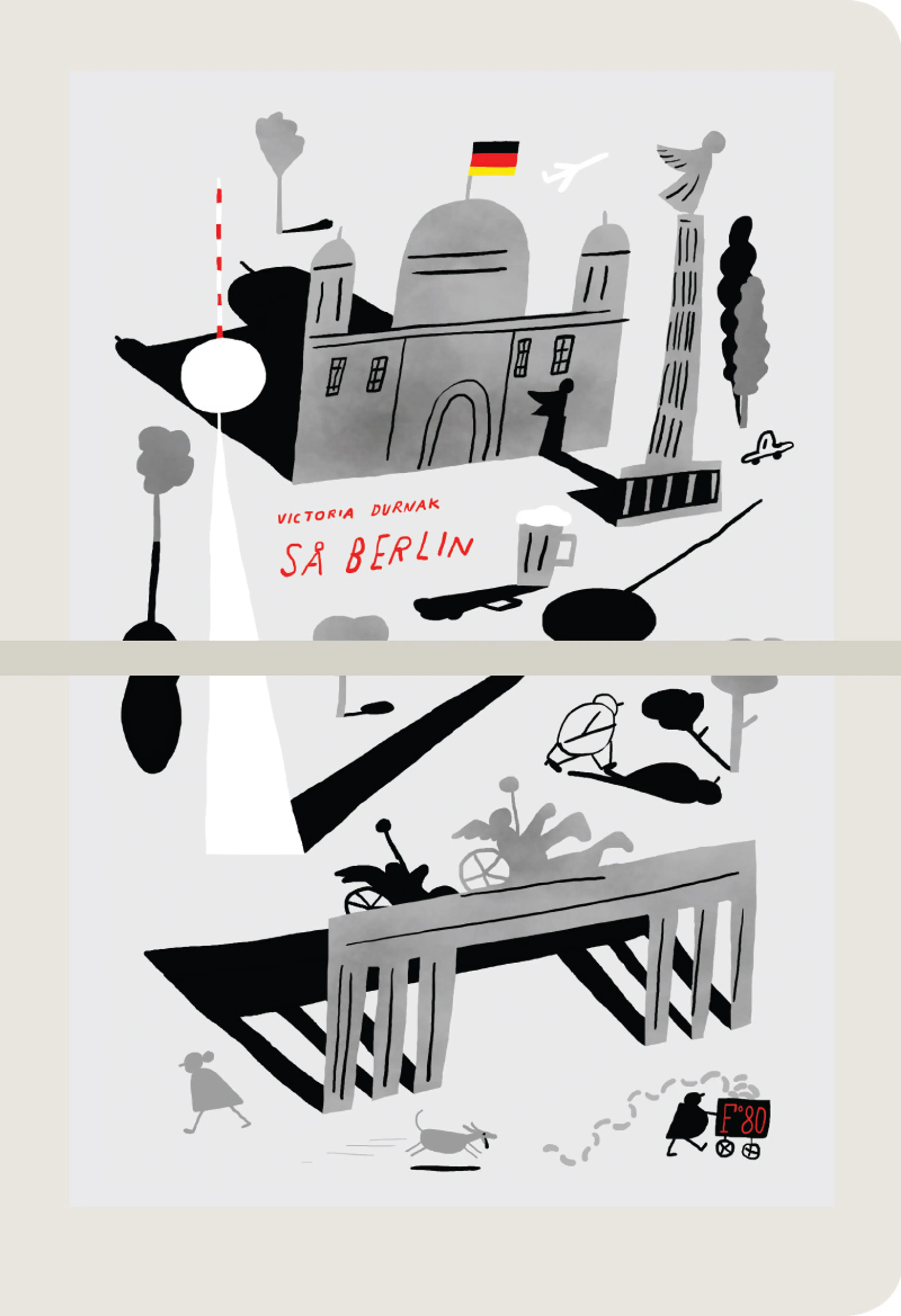 Omslag Så Berlin av Victoria Durnak (Heftet)