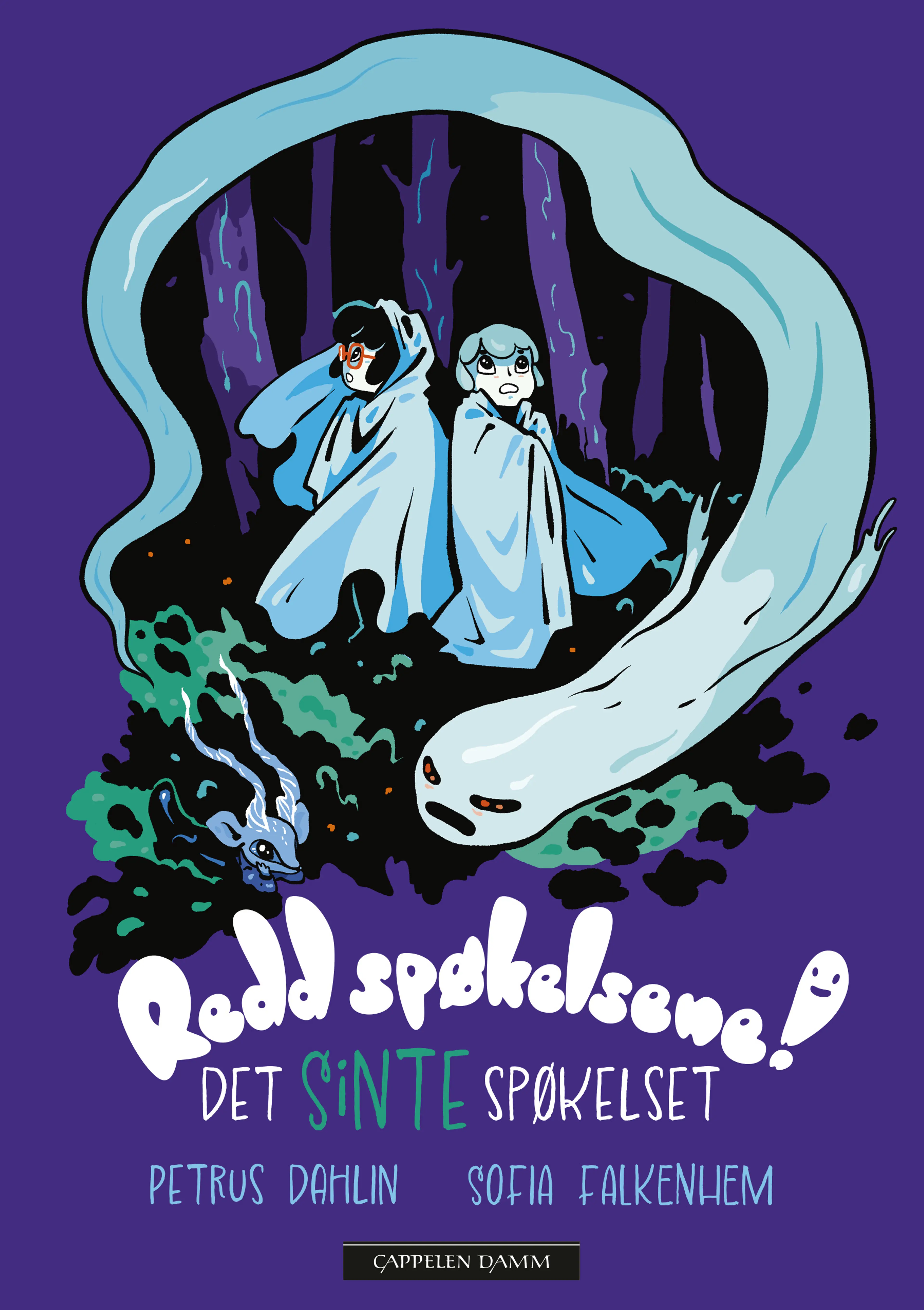 Omslag Det sinte spøkelset av Petrus Dahlin (Innbundet)