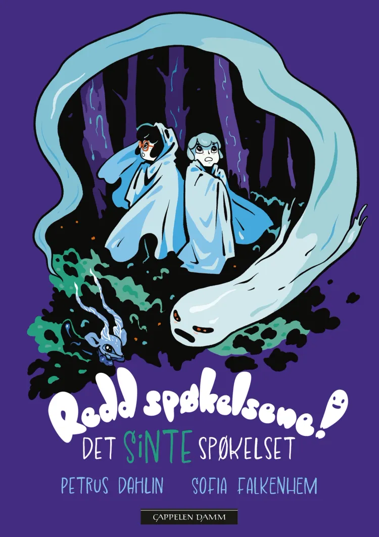 Omslag Det sinte spøkelset av Petrus Dahlin (Innbundet)