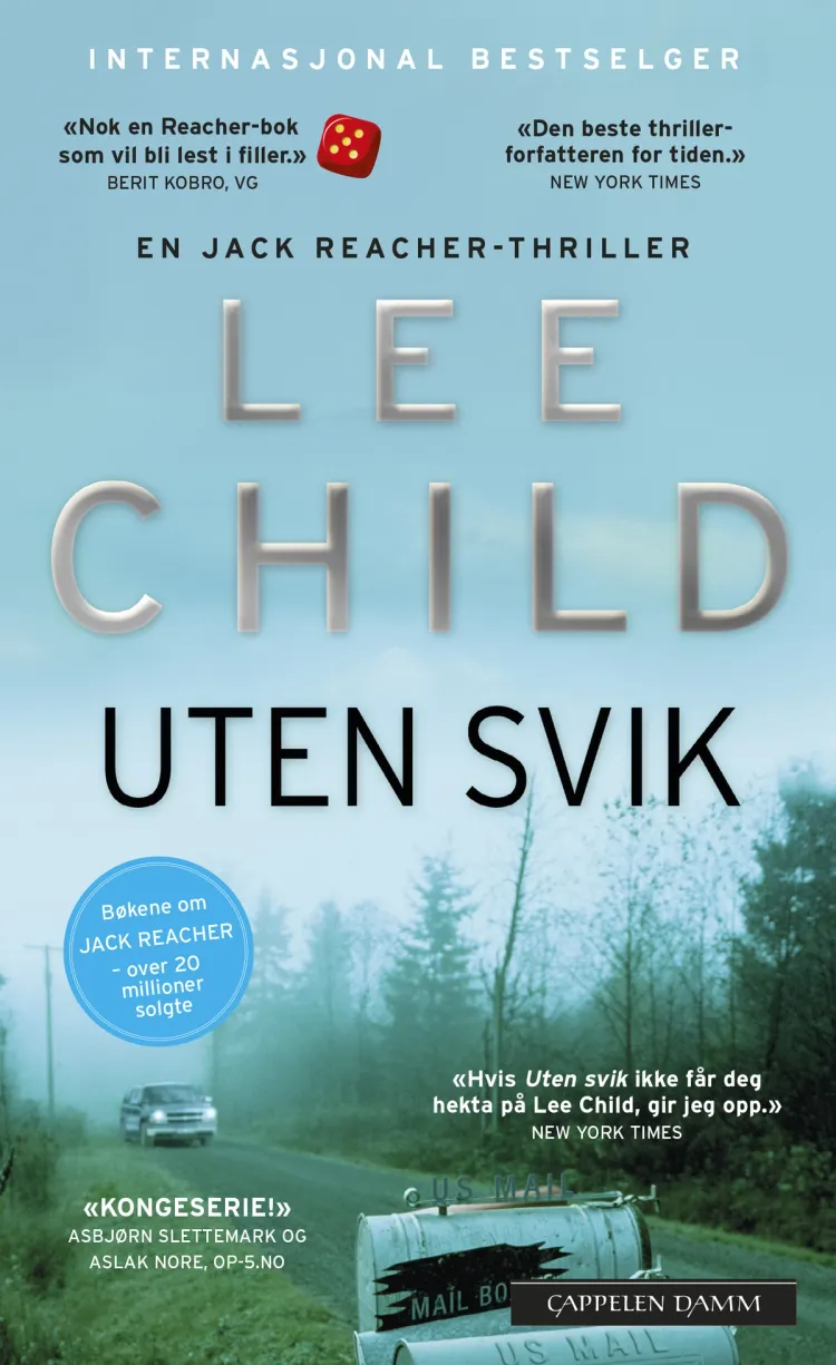 Omslag Uten svik av Lee Child (Heftet)