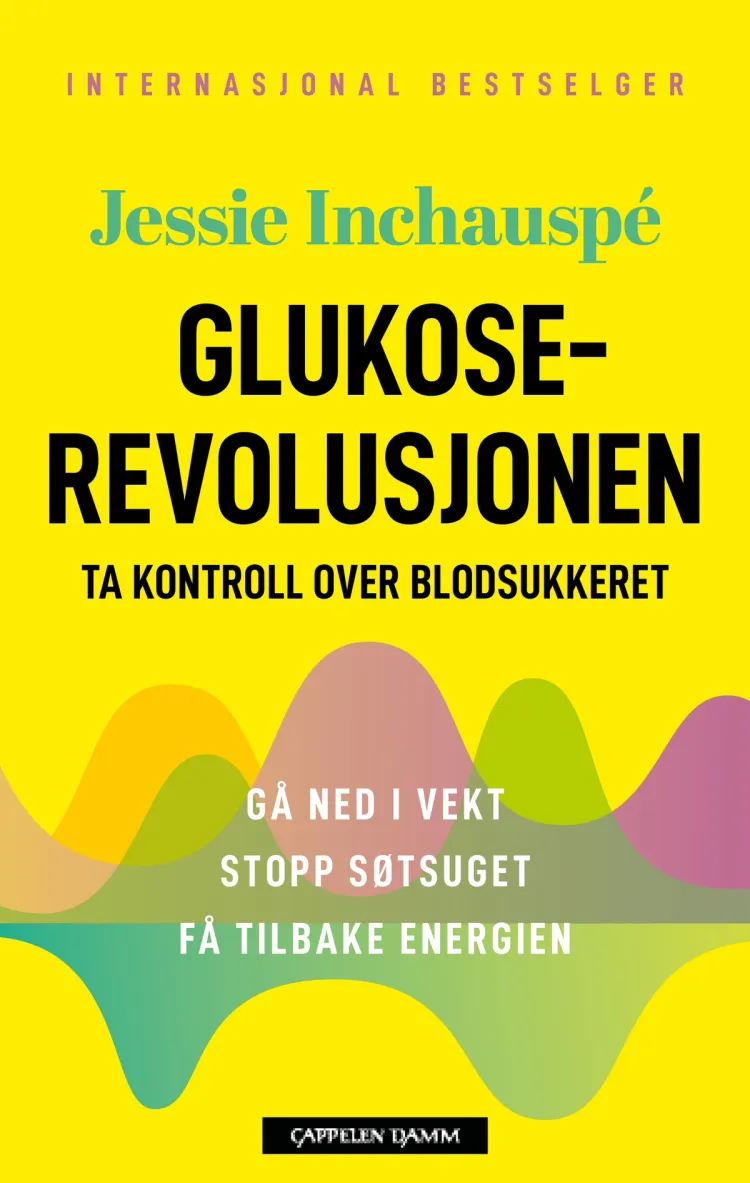 Omslag Glukoserevolusjonen av Jessie Inchauspé (Ebok)