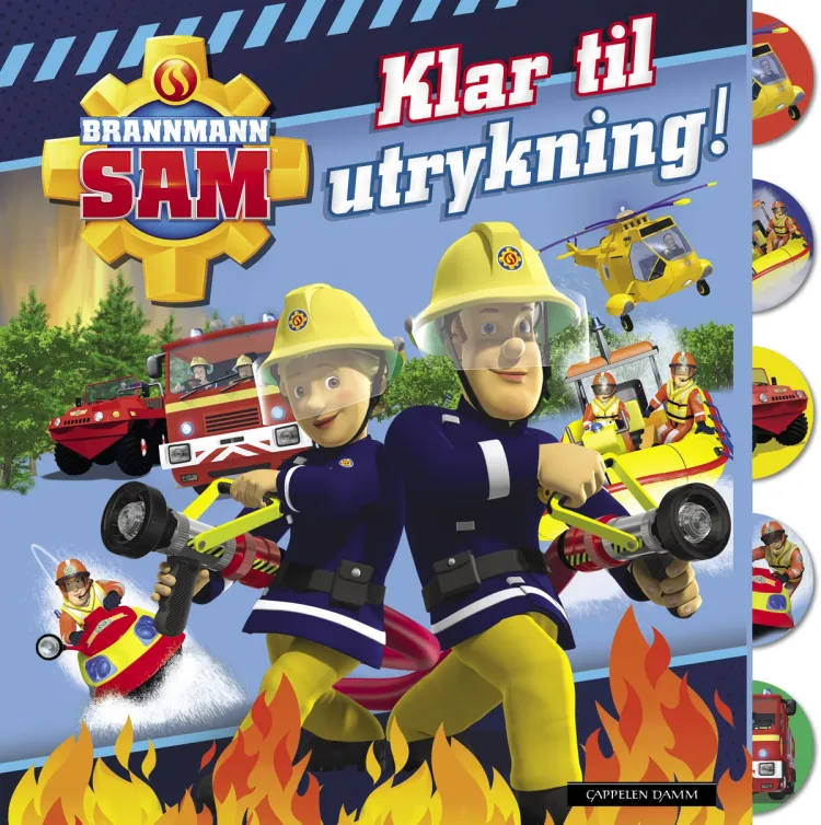 Omslag Brannmann Sam: Klar til utrykning! (Innbundet)