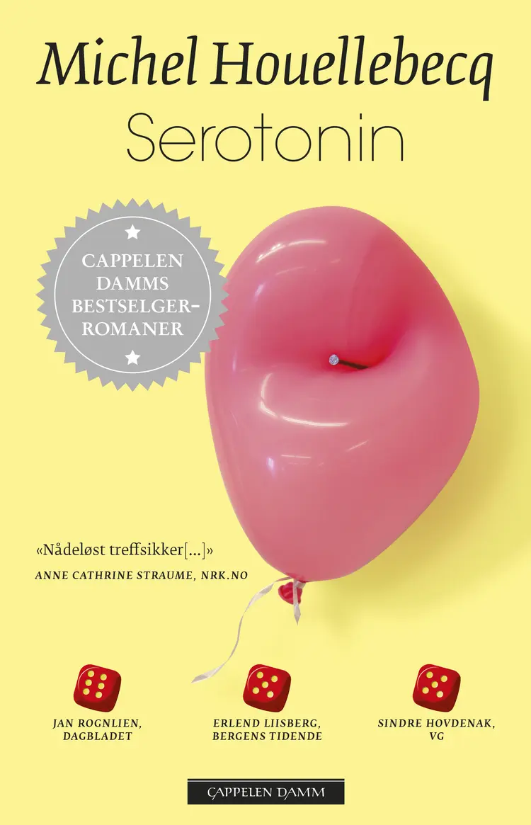 Omslag Serotonin av Michel Houellebecq (Heftet)