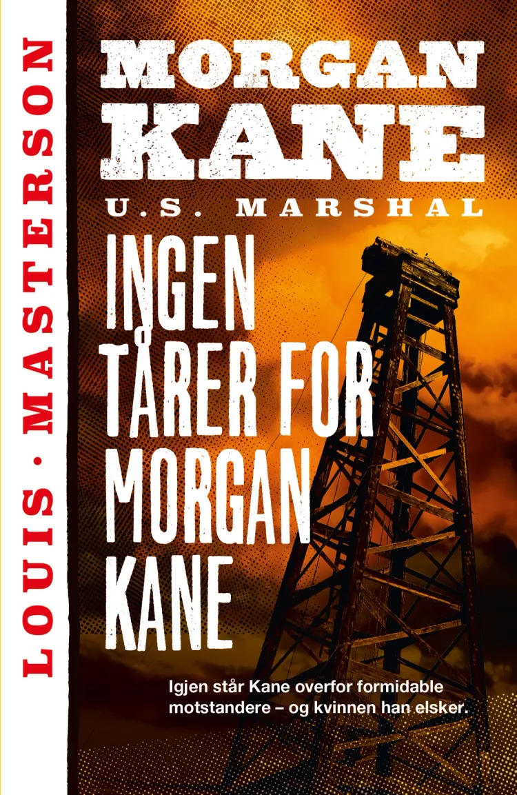 Omslag Ingen tårer for Morgan Kane av Louis Masterson (Heftet)