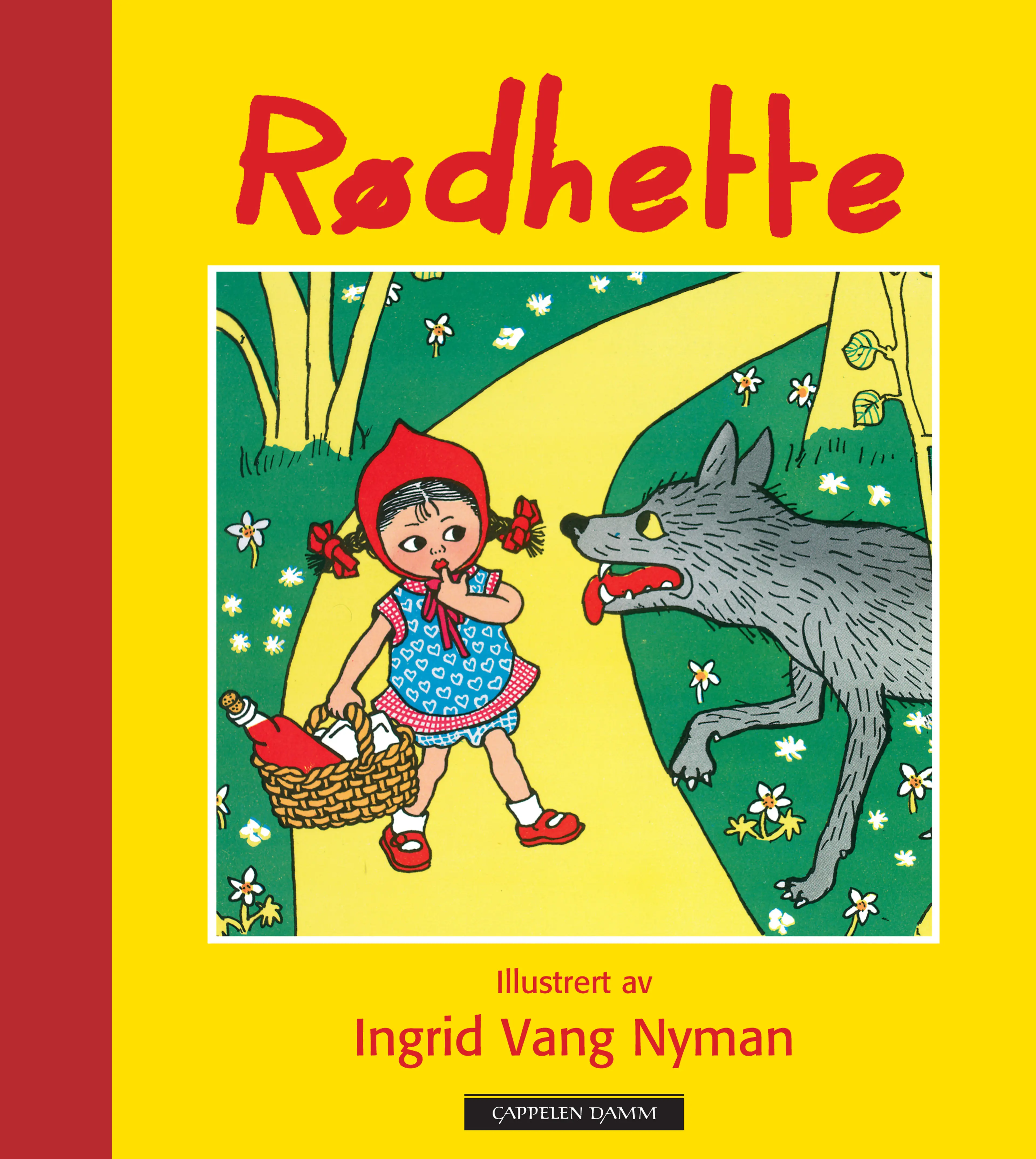 Omslag Rødhette (Innbundet)